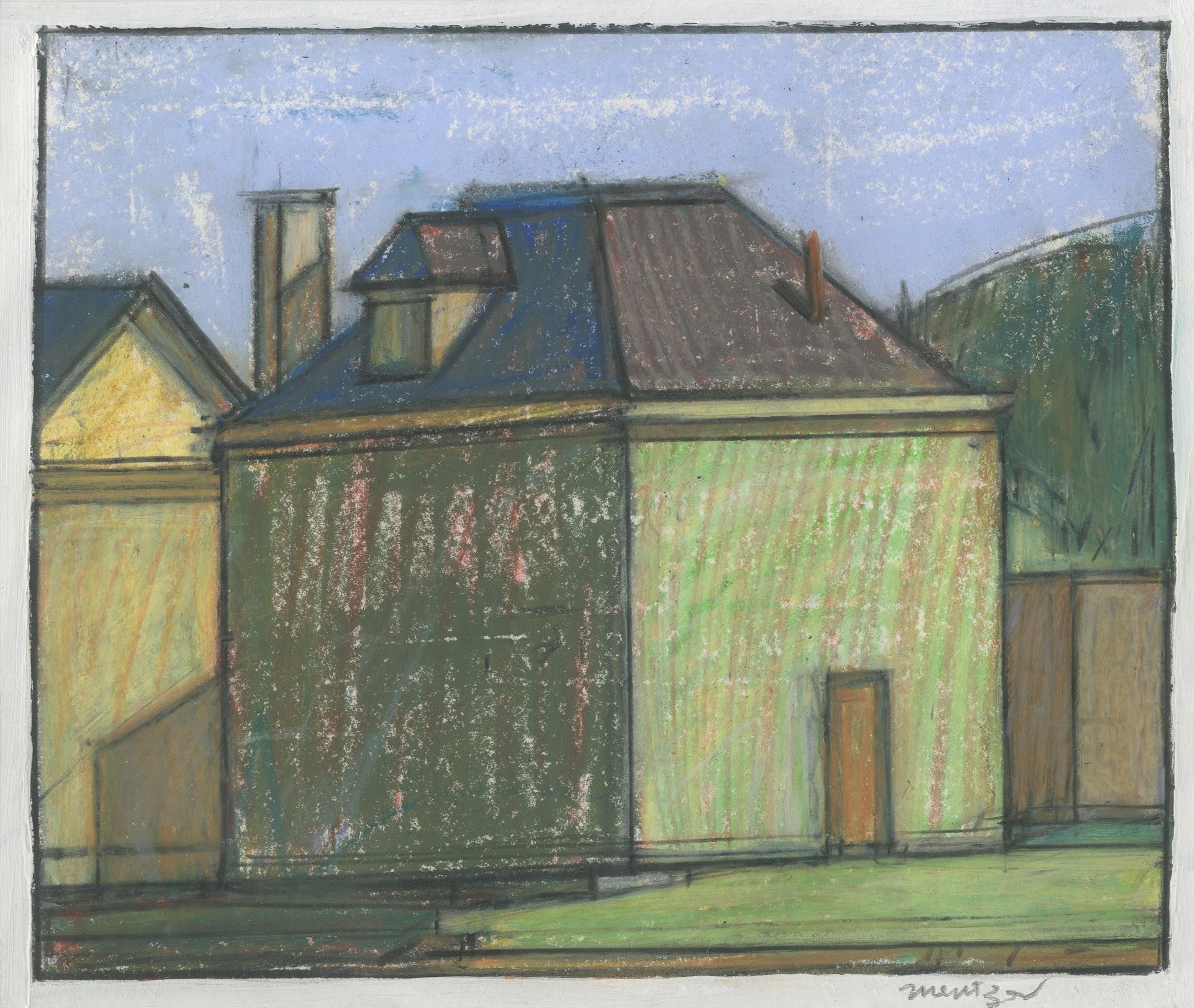 Green House Sketch by Mark Mentzer