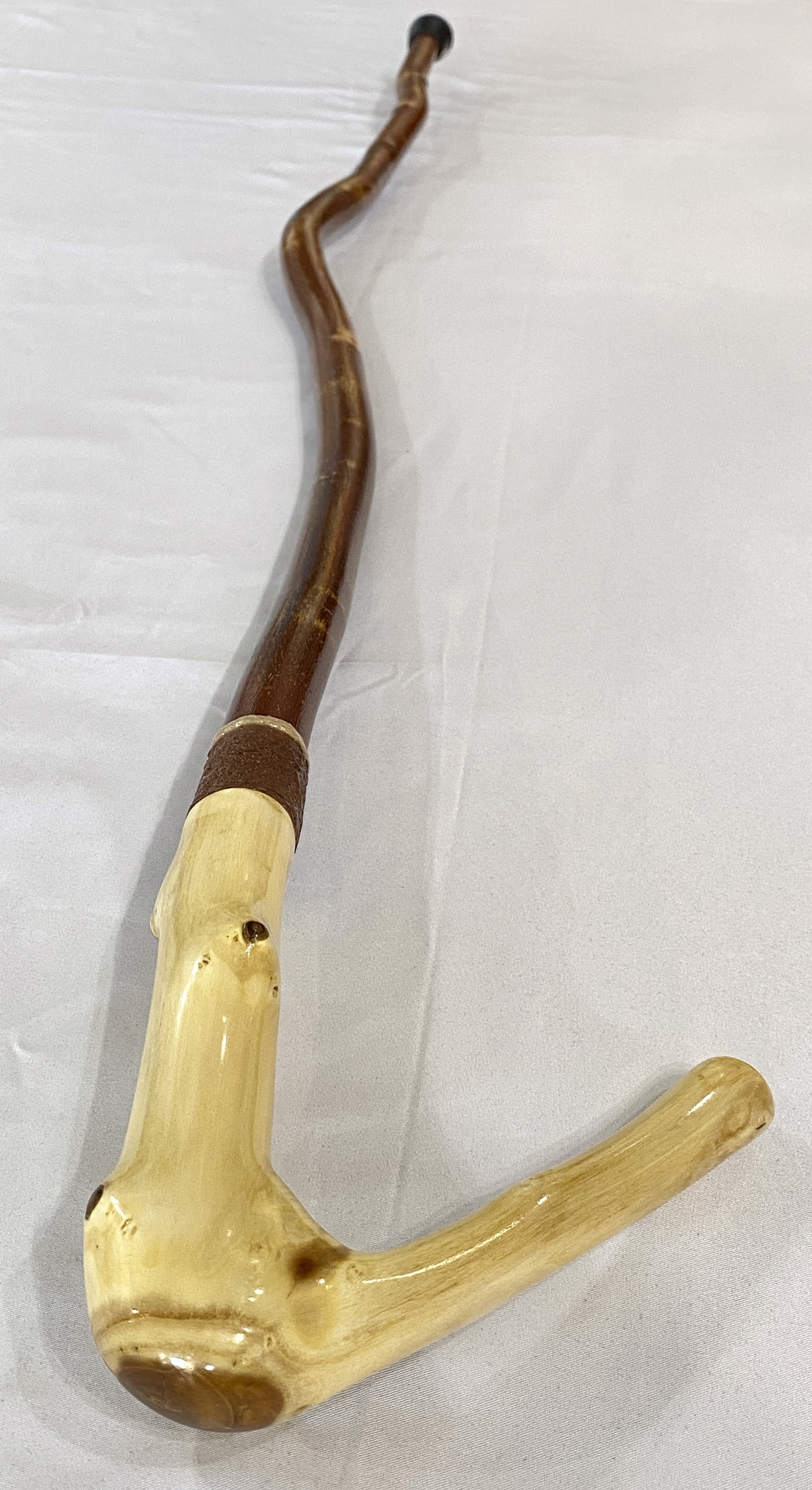 Wooden Walking Stick #7 by Kevin Foote