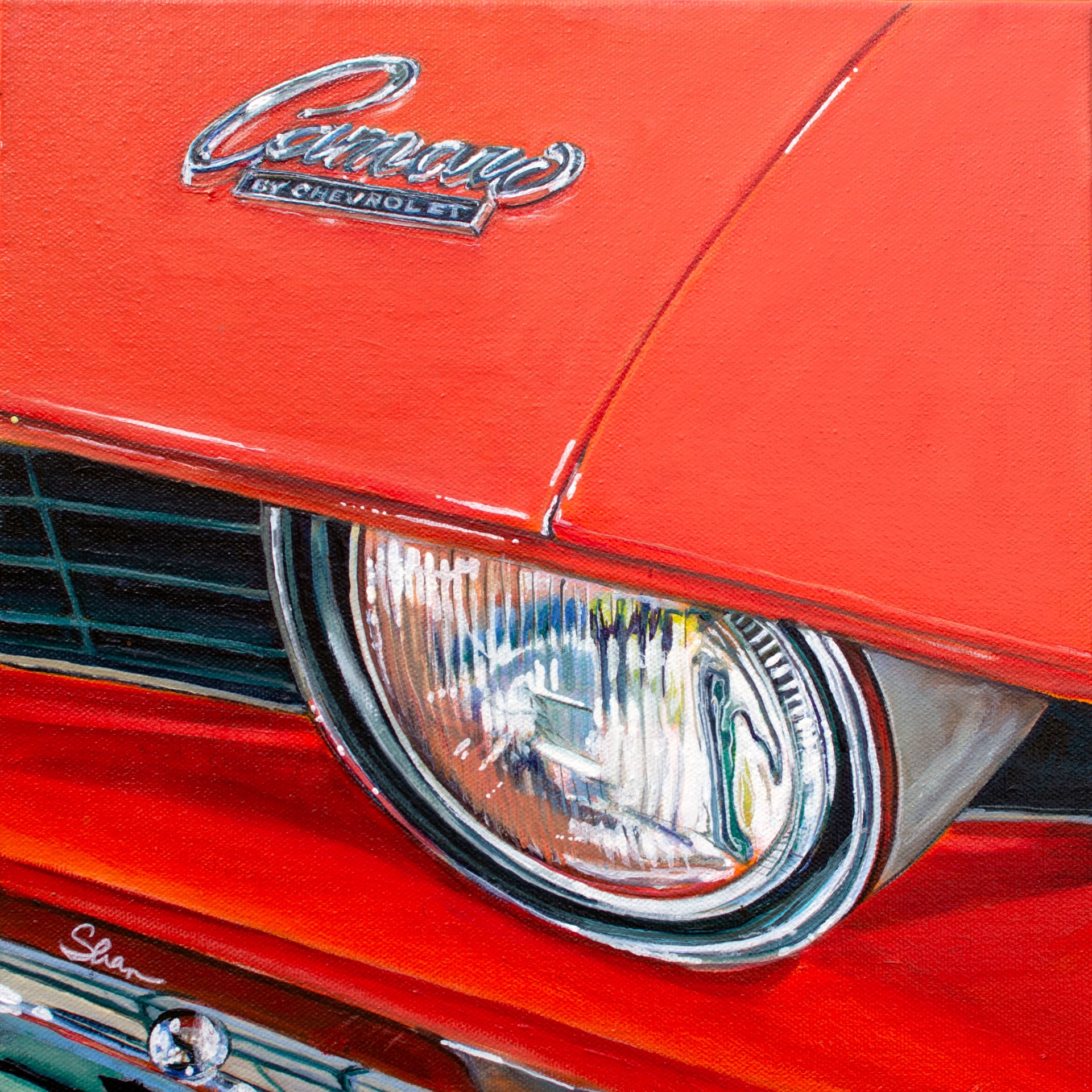 1969 Chevrolet Camaro SS - Hugger Orange by Shan Fannin