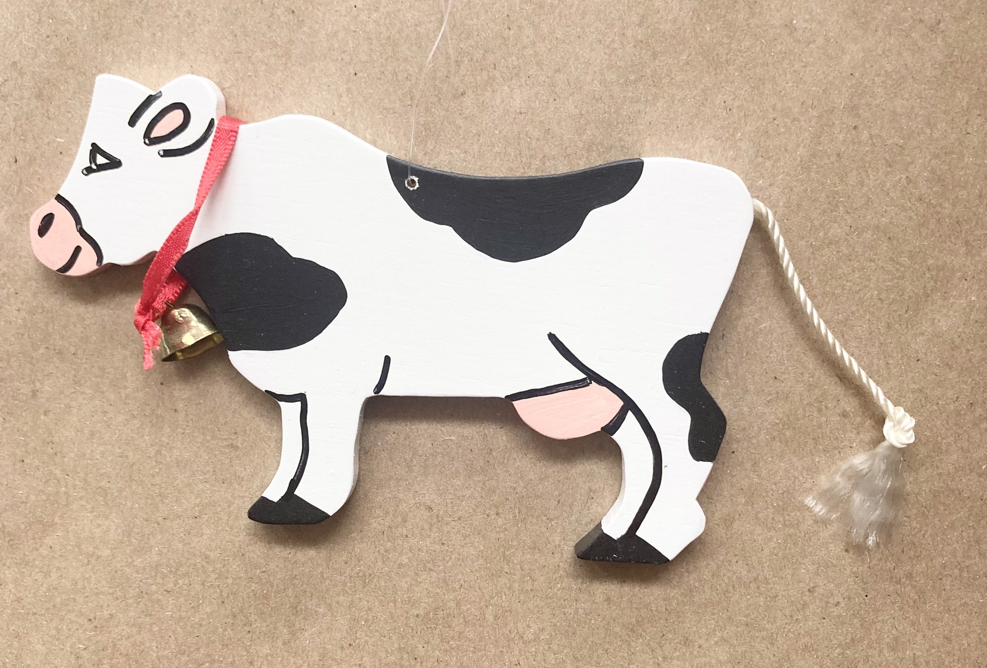 Cow Ornament by Dan Wieske