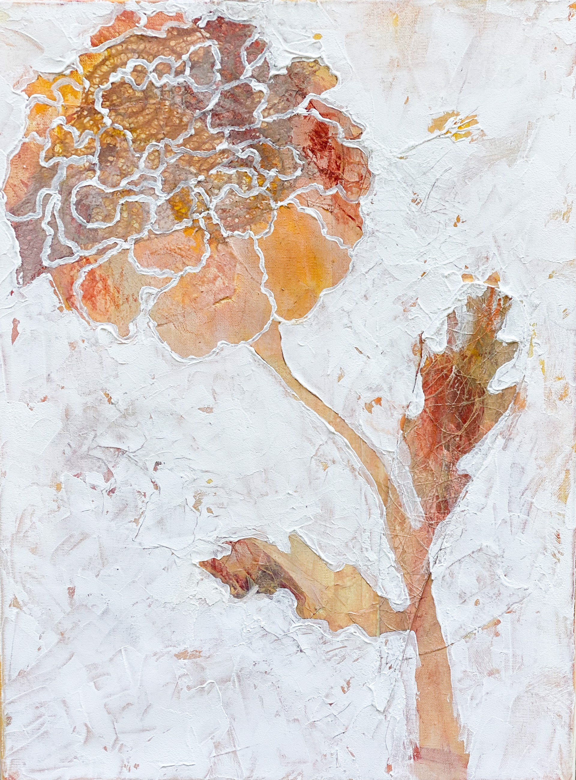 October Marigold by Corinne Mitchell