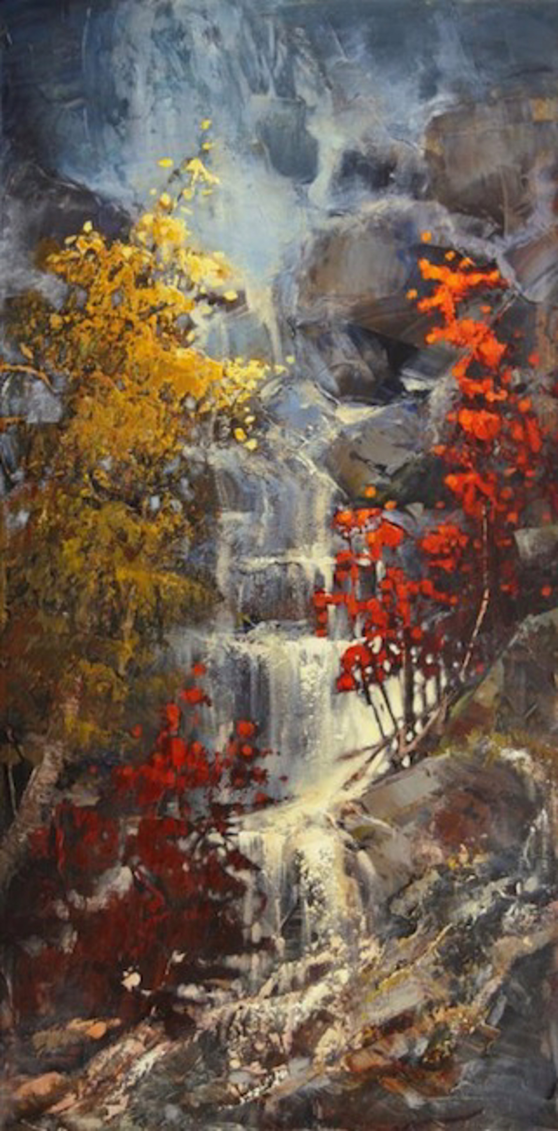 Cascading Above by Linda Wilder