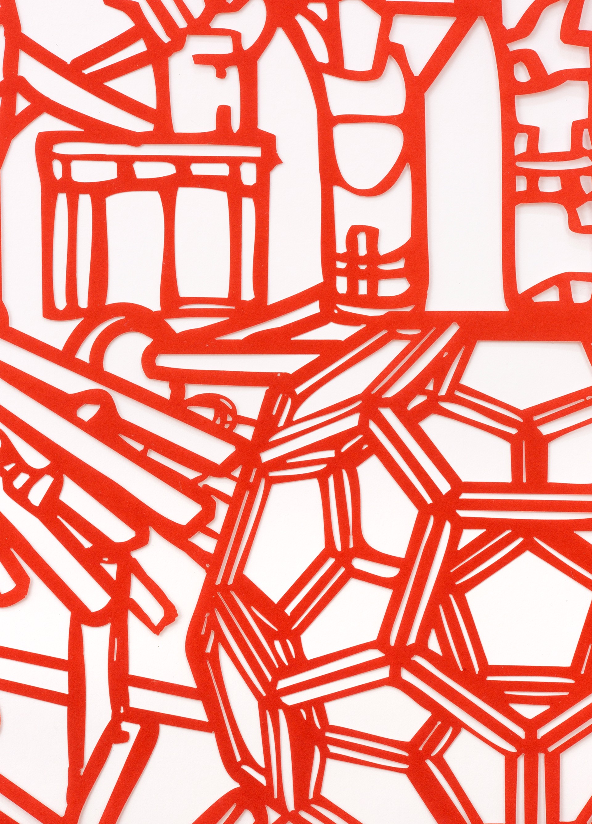 Furniture (from Papercut Portfolio) by Ai Weiwei