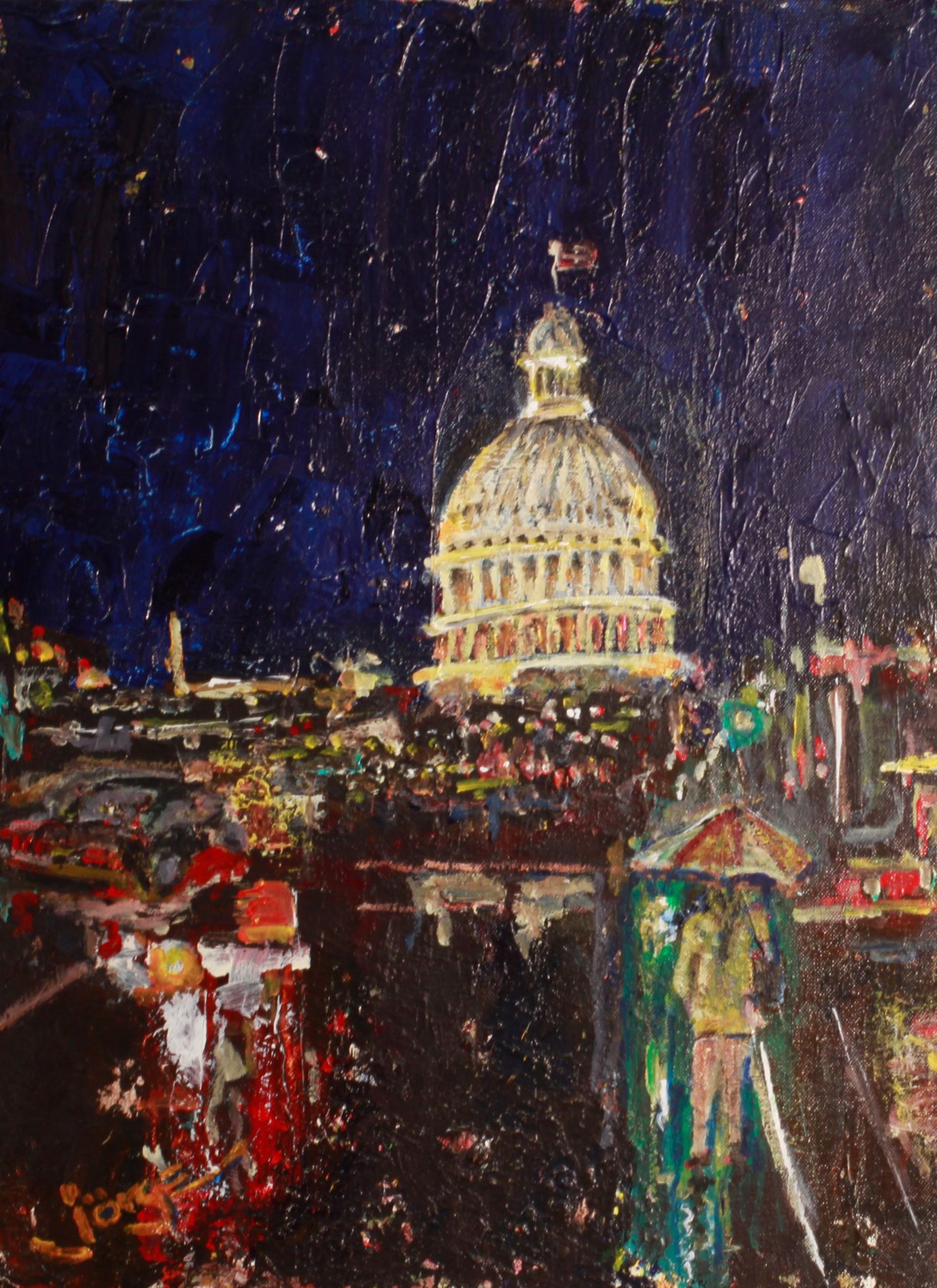 Rainy Night in D.C. by Jorge Garza