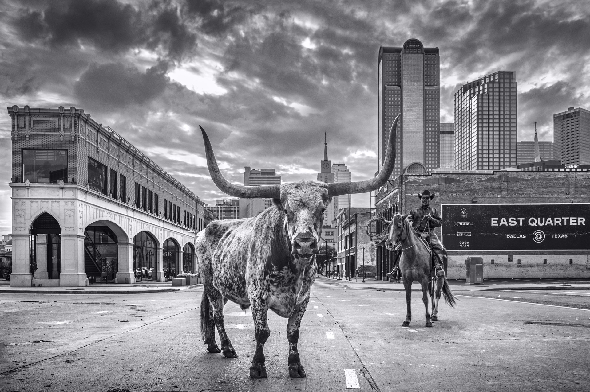 A Dallas Cowboy by David Yarrow