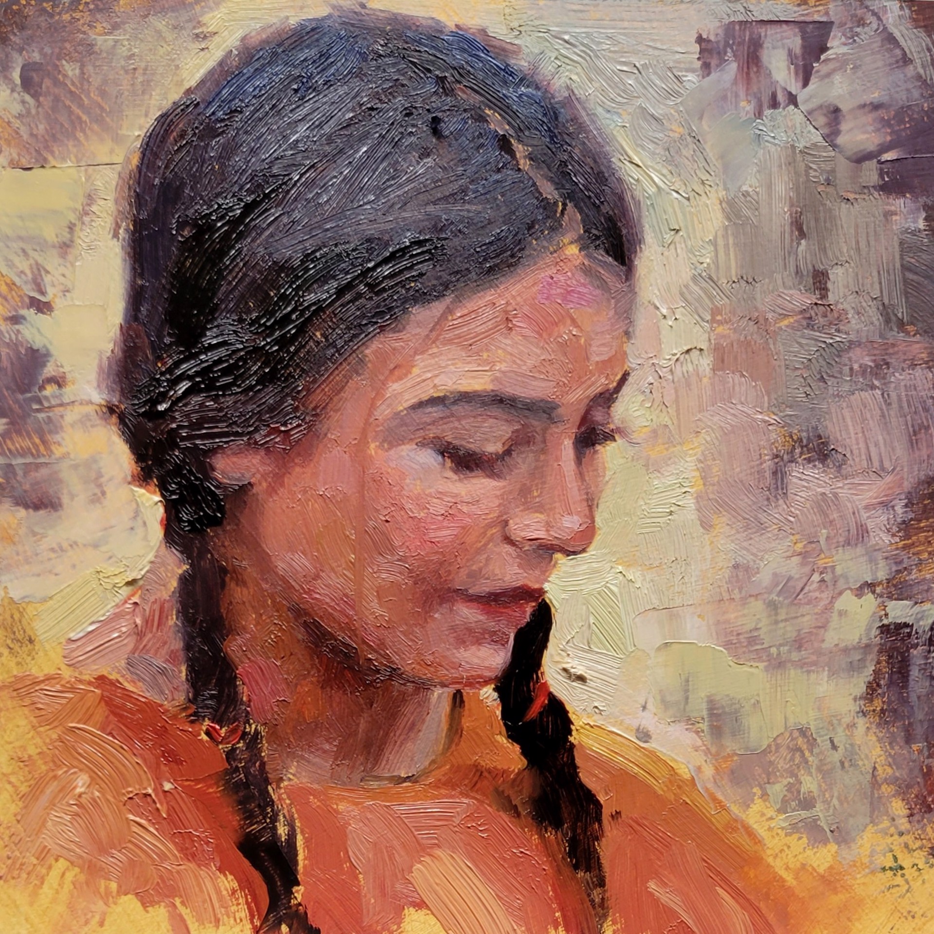 Shoshone Girl by Rick Kennington