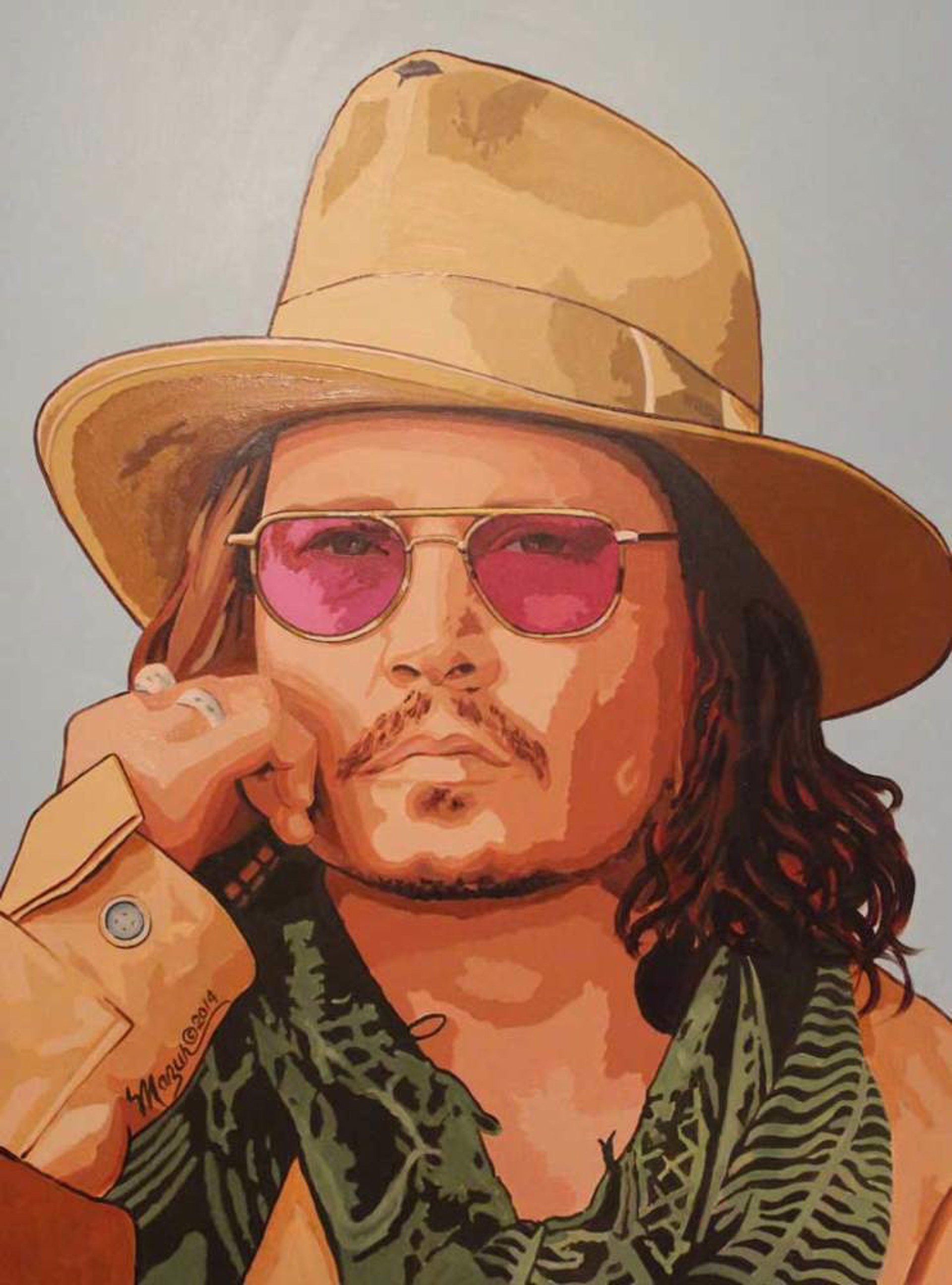 Johnny Depp by Ruby Mazur