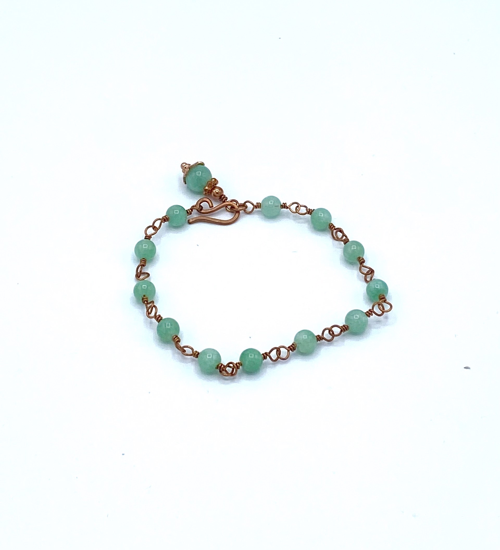 Green Jade Bracelet by Emelie Hebert