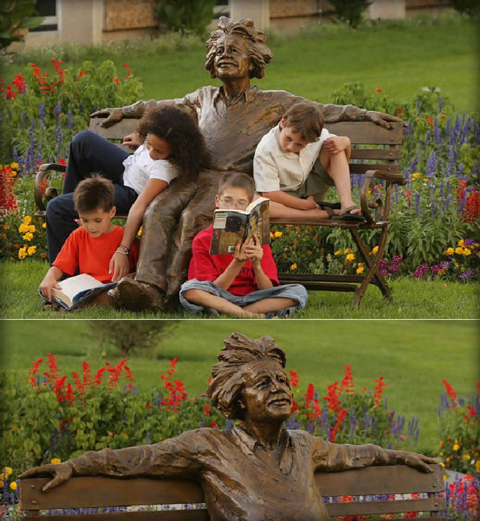 Einstein by Gary Lee Price (sculptor)