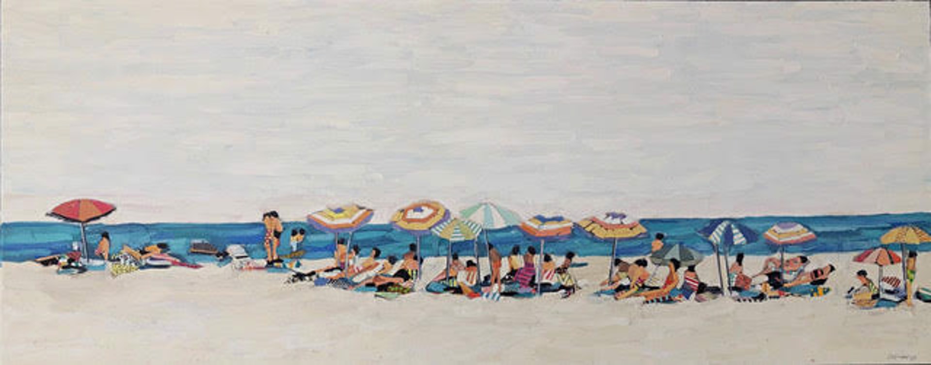 Islanders Beach by Maryjo Lemanski