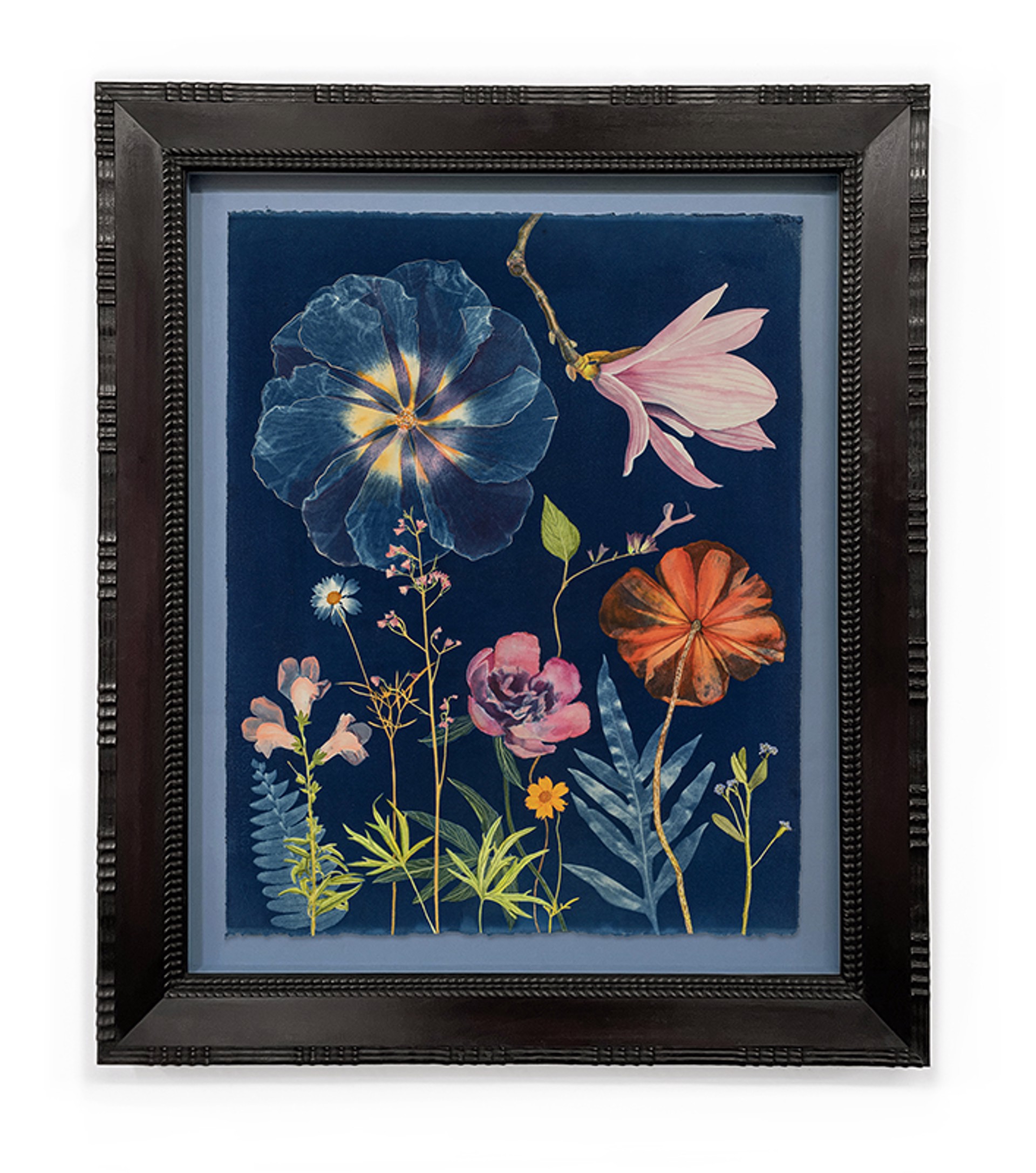 Picturesque Botany (Magnolia, Peony, Poppy, Coral Bells, etc.) by Julia Whitney Barnes