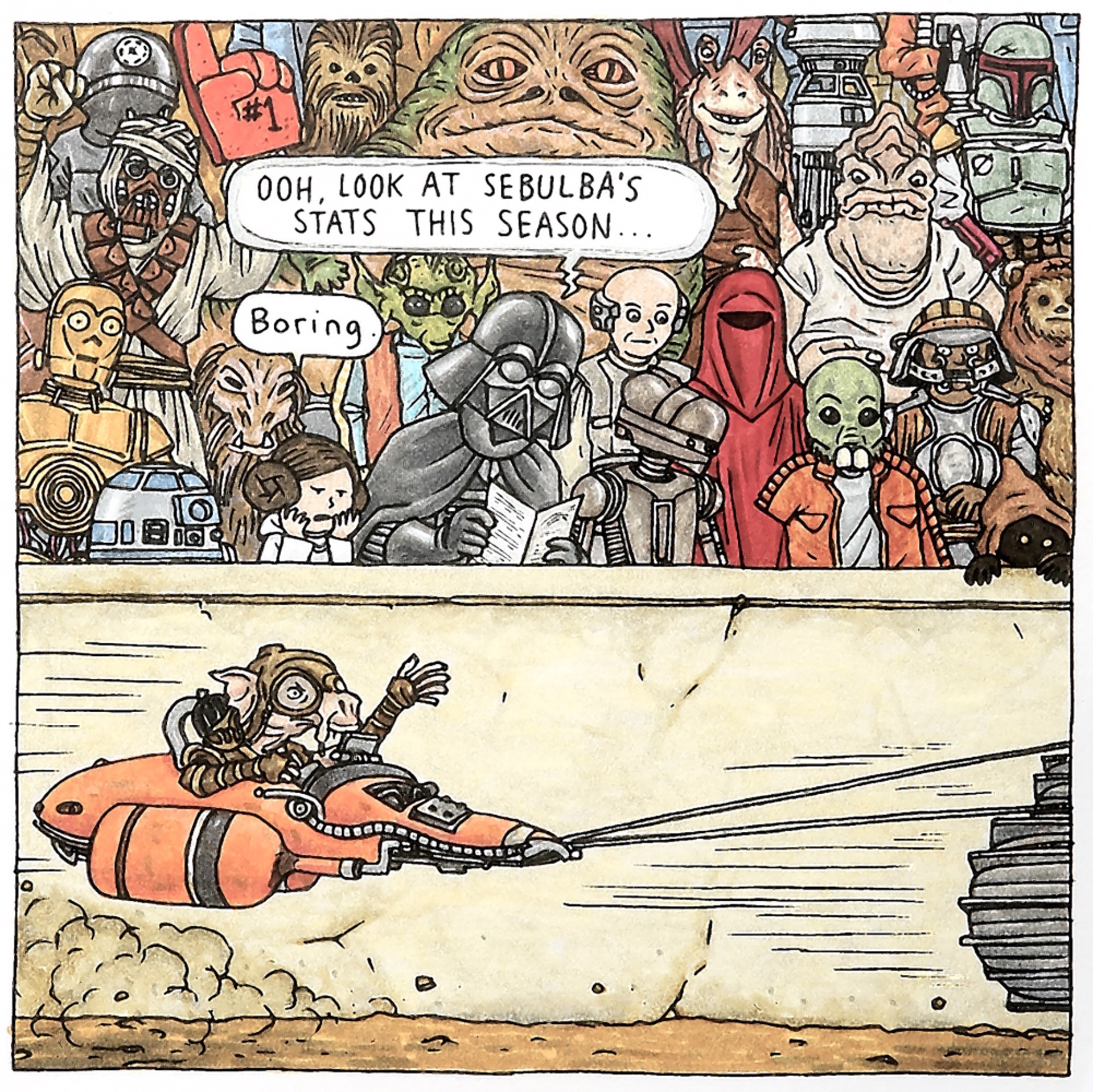 Vader’s Little Princess, Page #30 by Jeffrey Brown