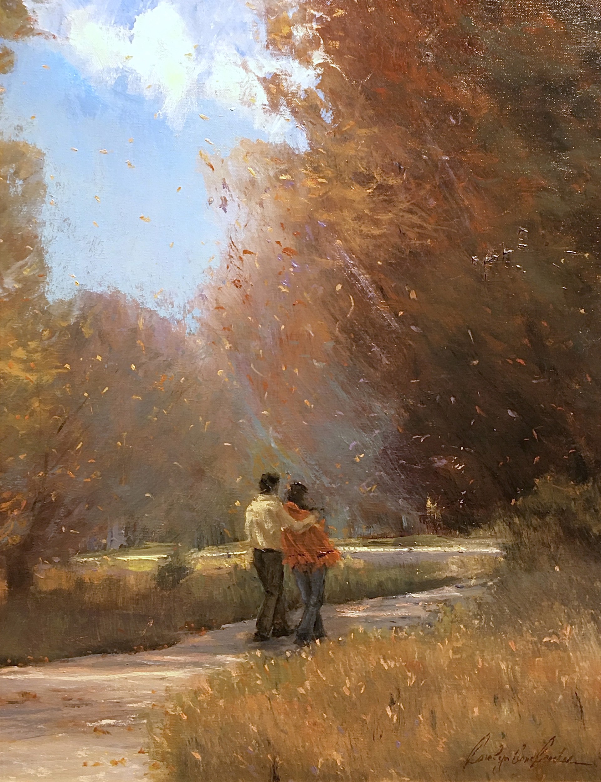 Autumn Stroll by Carolyn Crocker-Rue