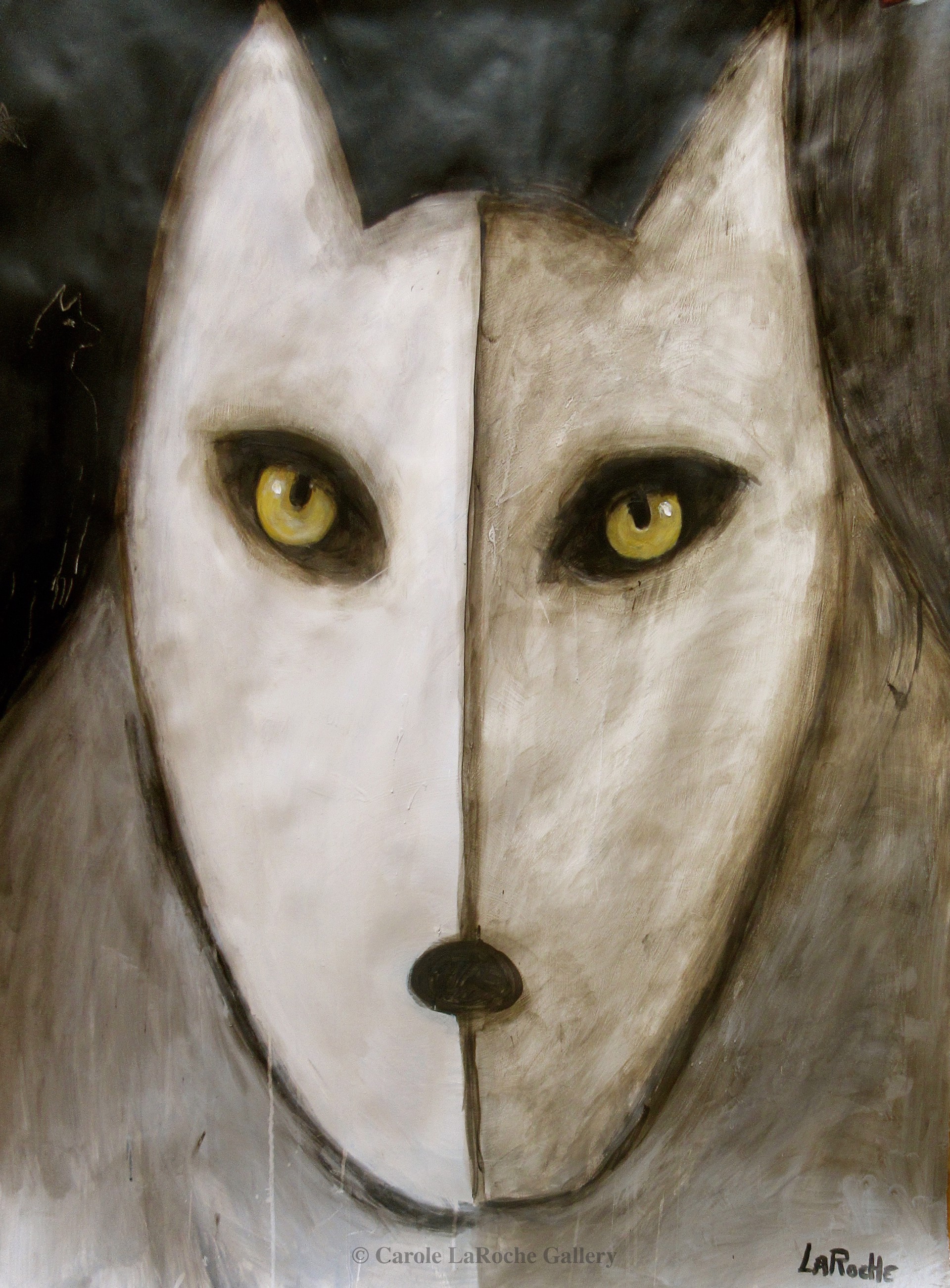 SHADOW WOLF II by Carole LaRoche