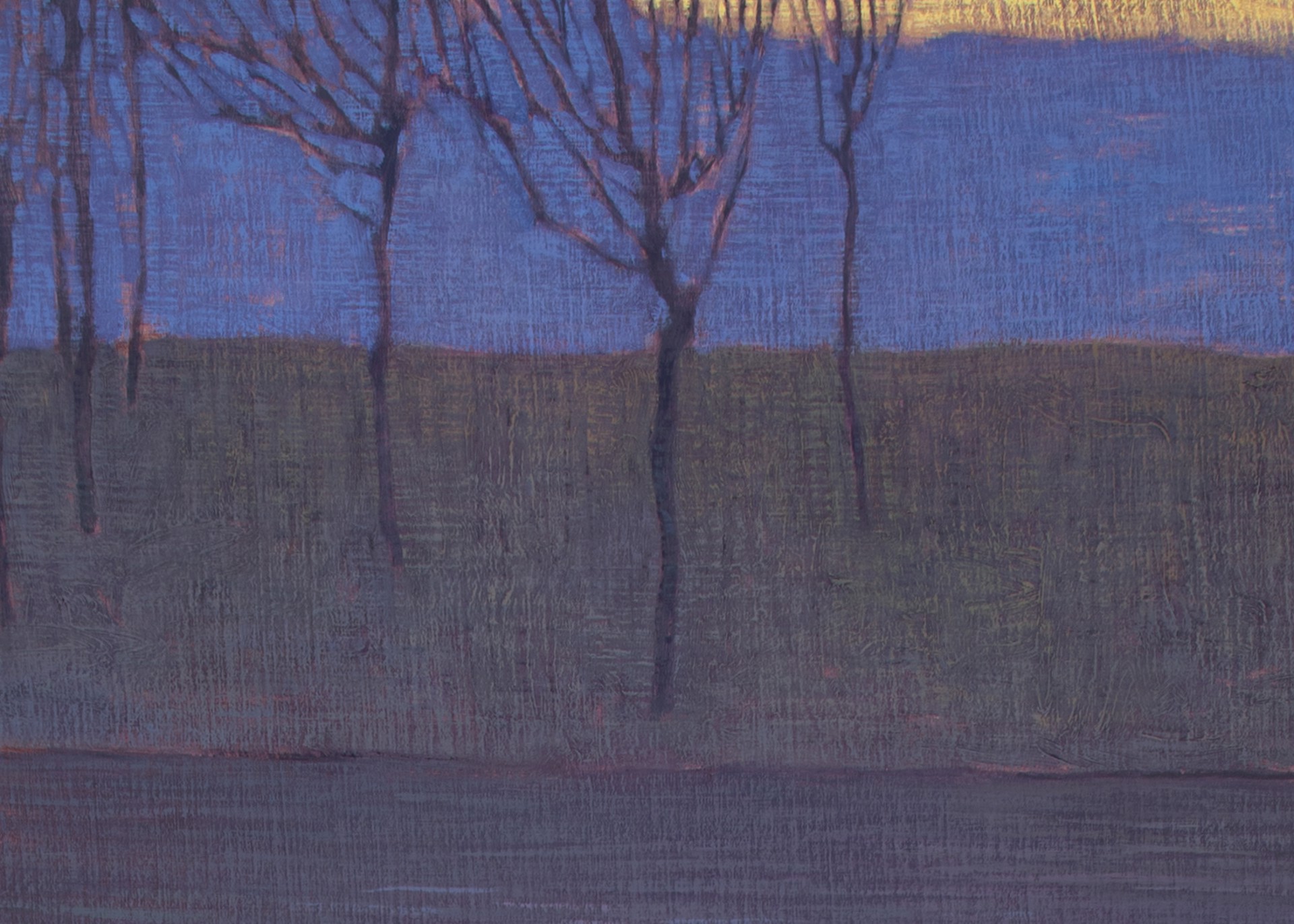 End of Day Water Colors by David Grossmann
