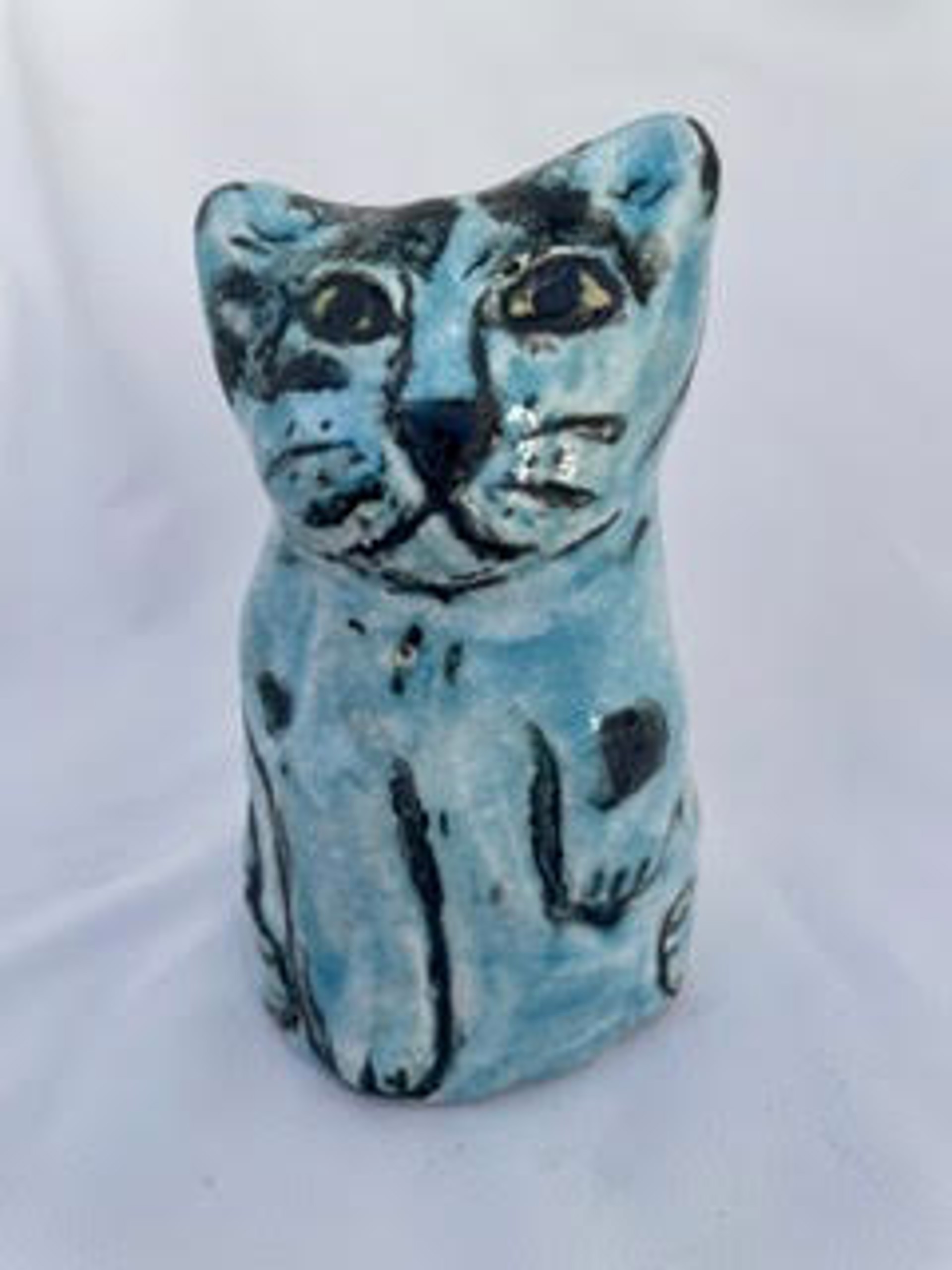 Cat: Blue #1 by Linda Smith