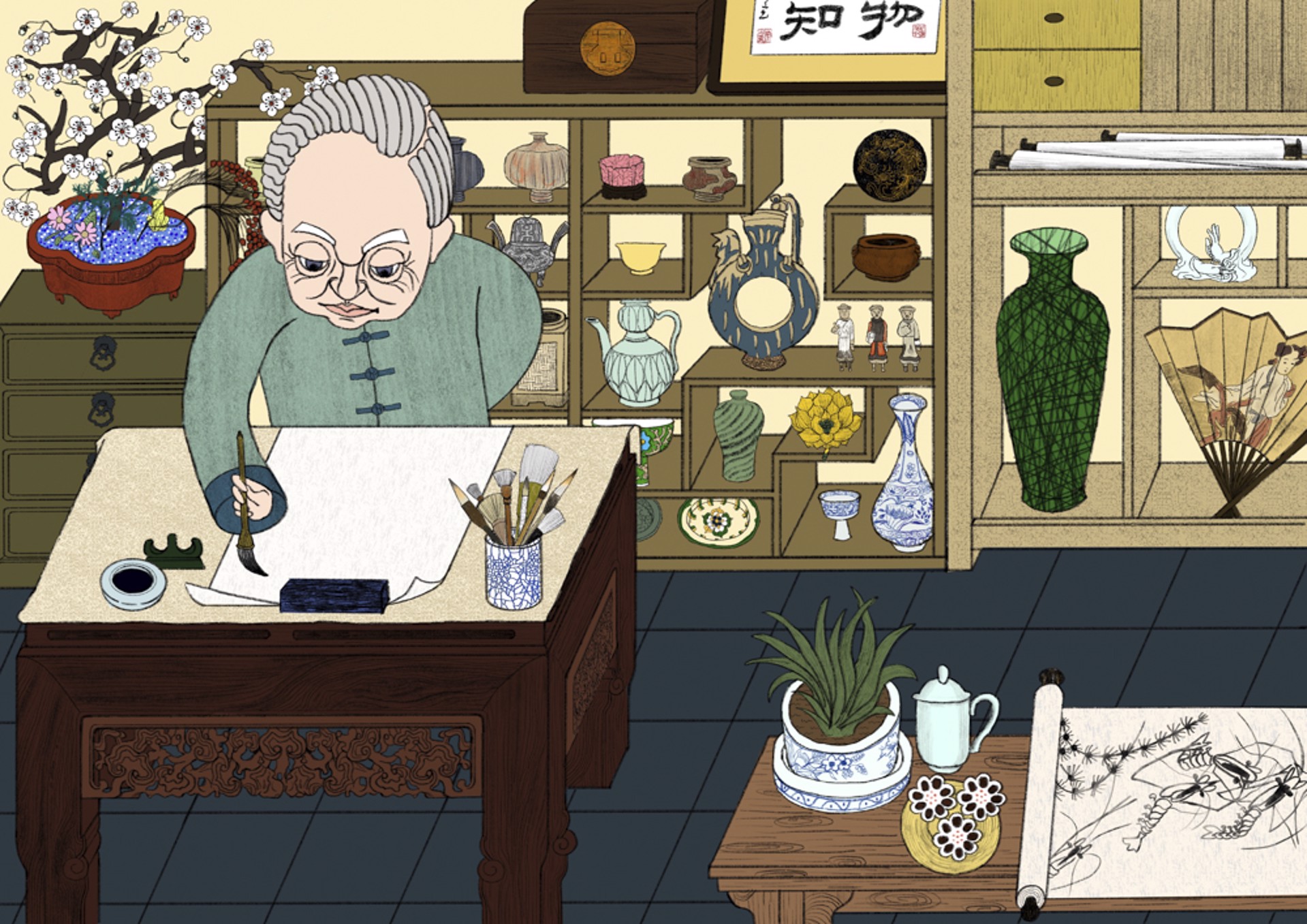 Retirement Life-Antique Collector by Kexin Liu