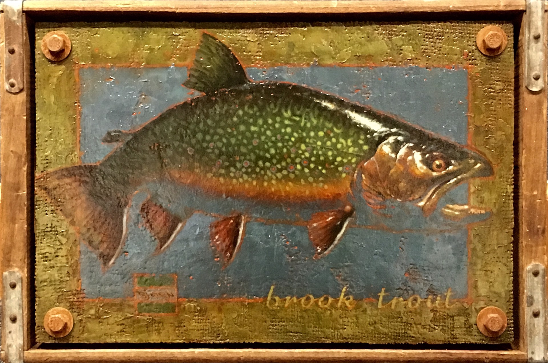 Brook Trout #3 by Bjorn Thorkelson