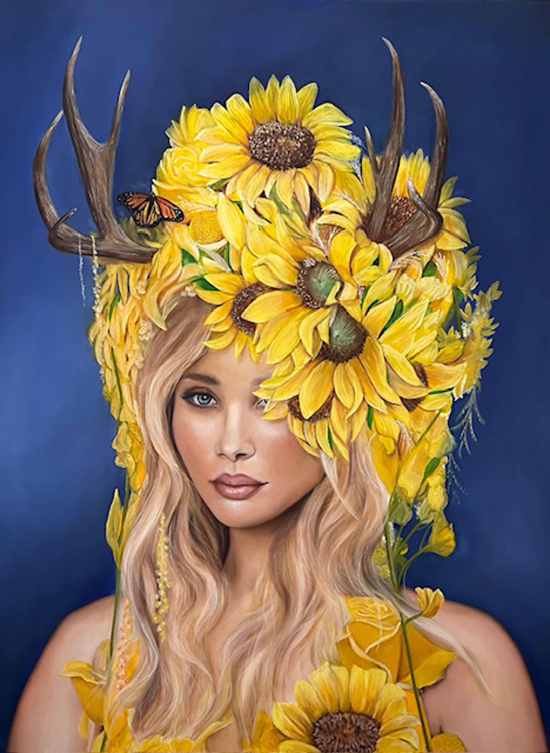 Sunflower Wild Child by Kai Lava