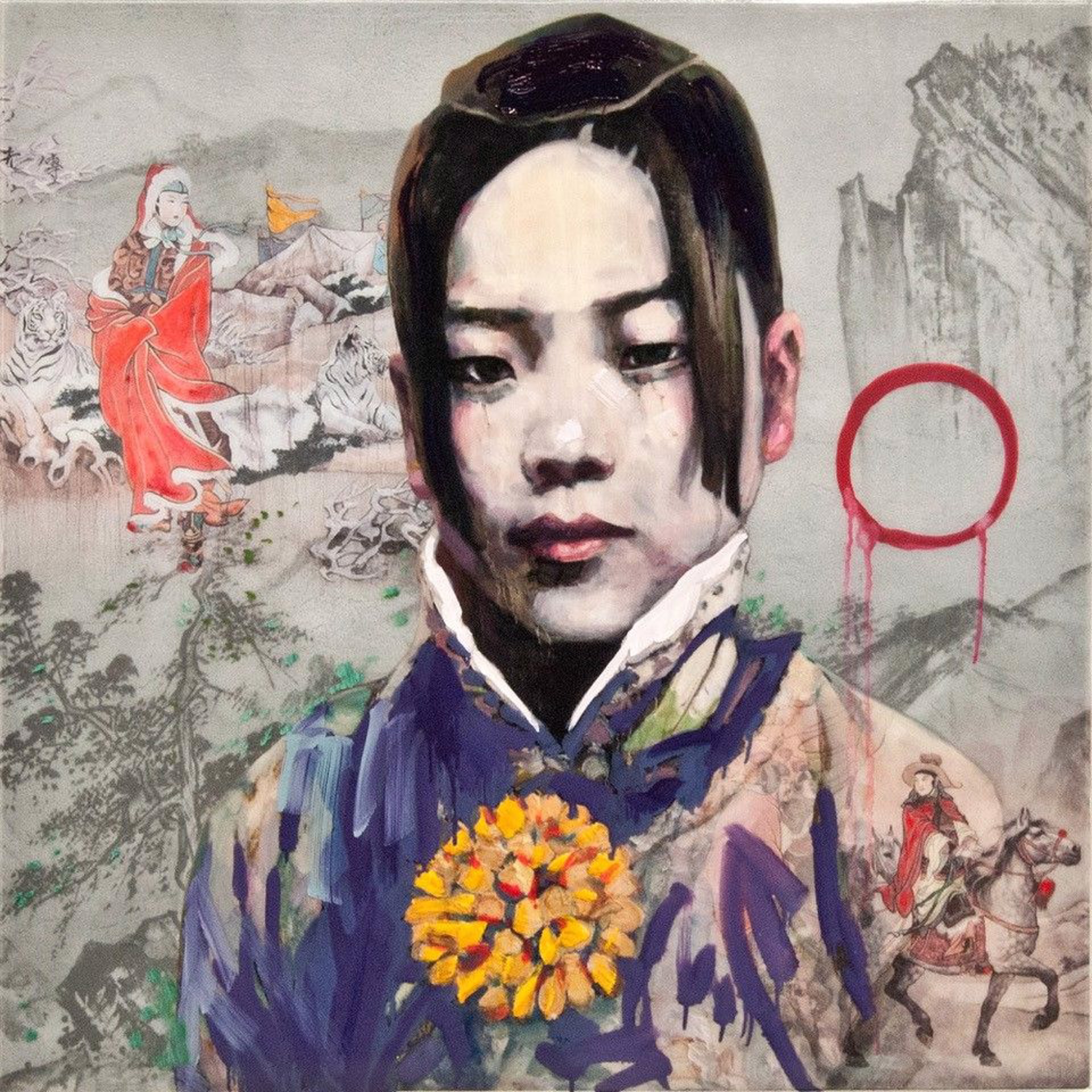 Woman Warrior by Hung Liu