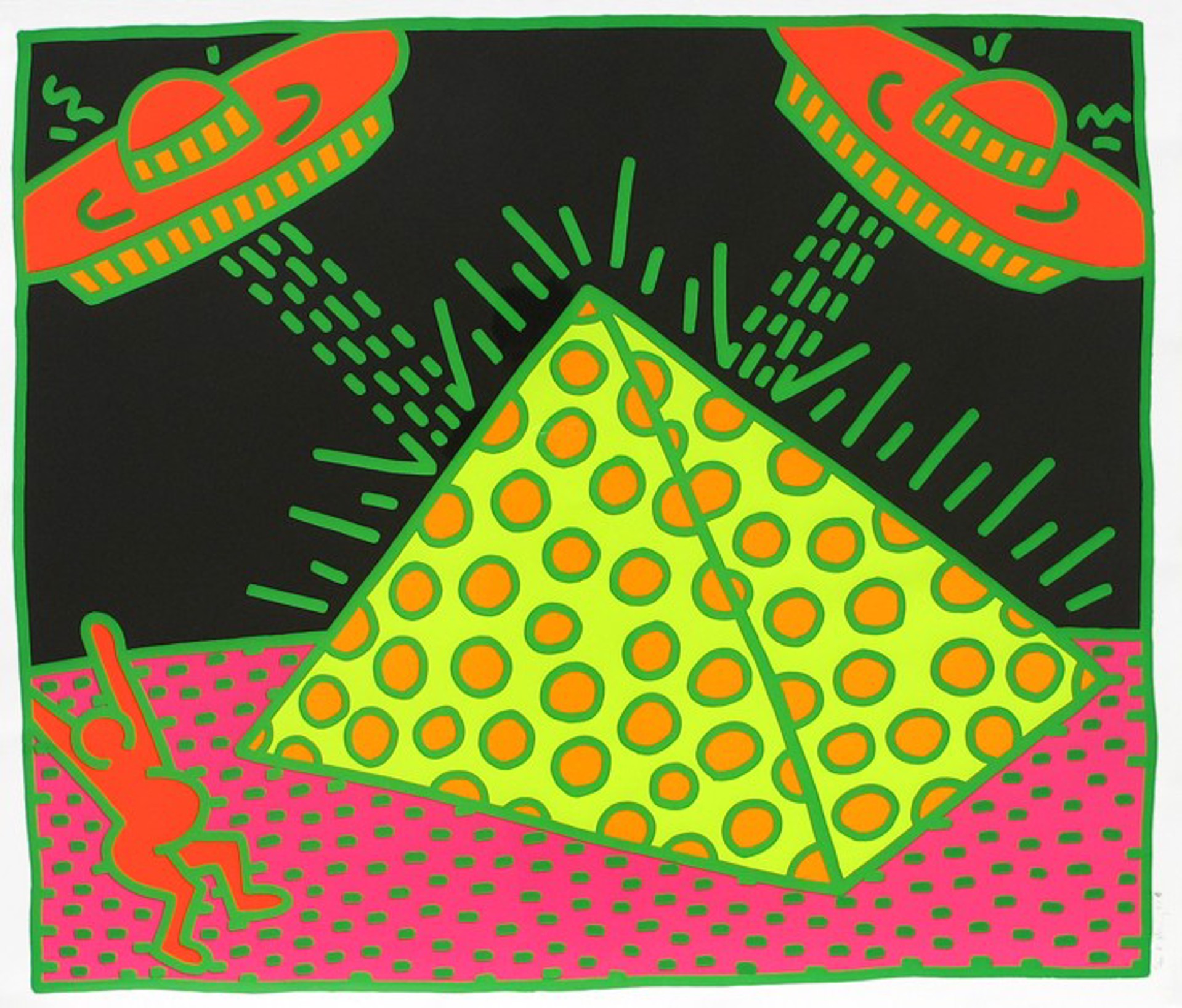 Untitled #2 (Fertility Series) by Keith Haring