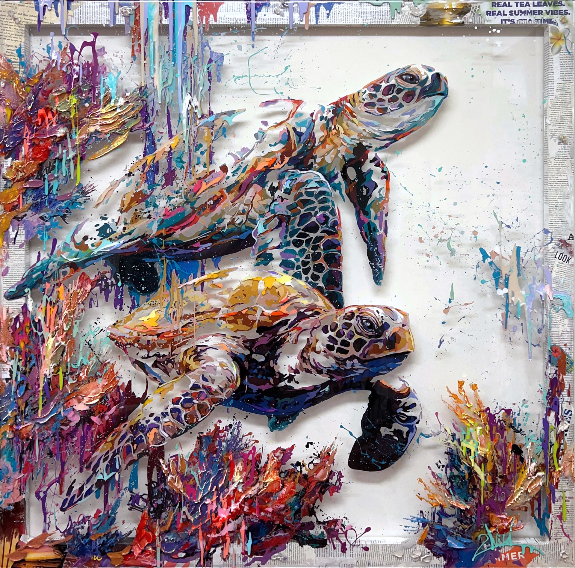 Tropical Dive by 2Wild By Barak and Miri Rozenvain