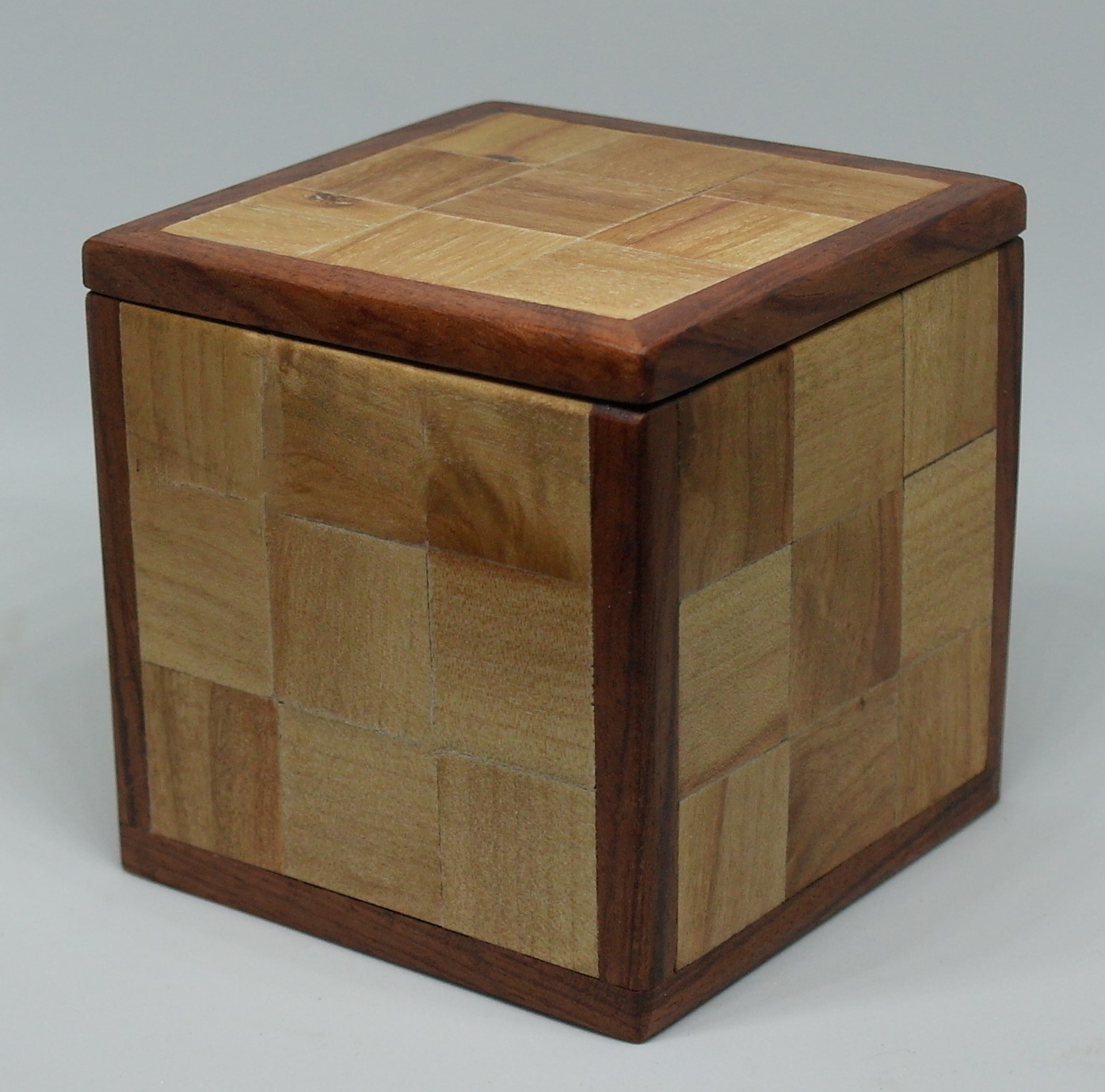 PR19-24 Jatoba and Birch Wood Box by Pete Rock