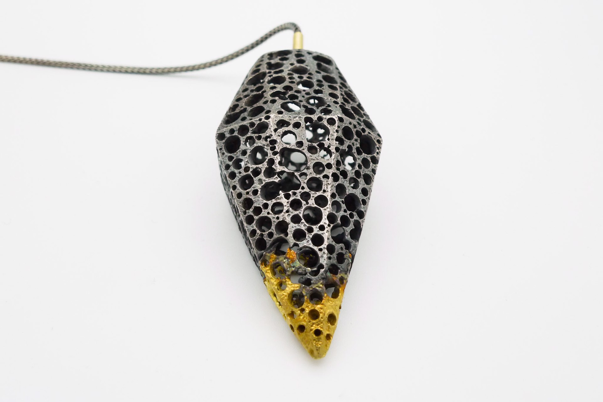 Facet Necklace #23 by Lisa Gralnick
