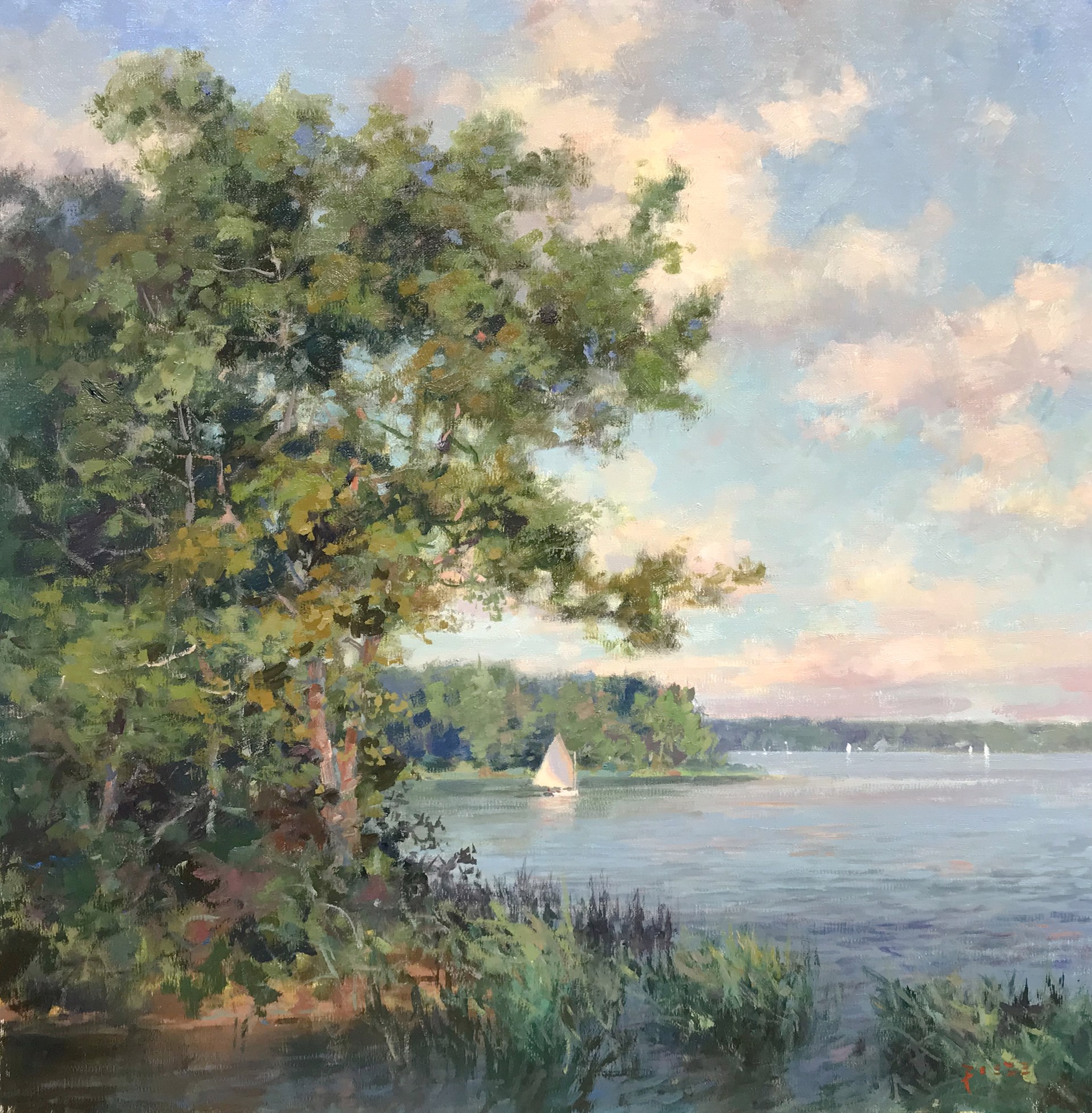 Early Fall on the CT River by Paul Beebe