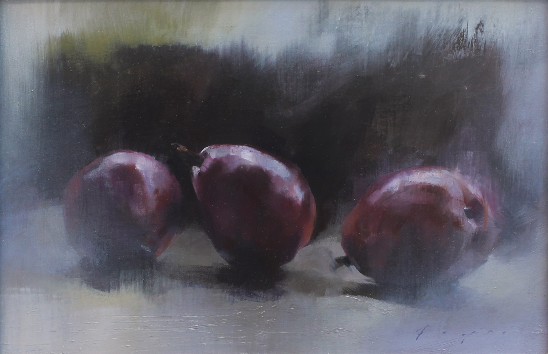 Three Anjou Pears by Douglas Fryer