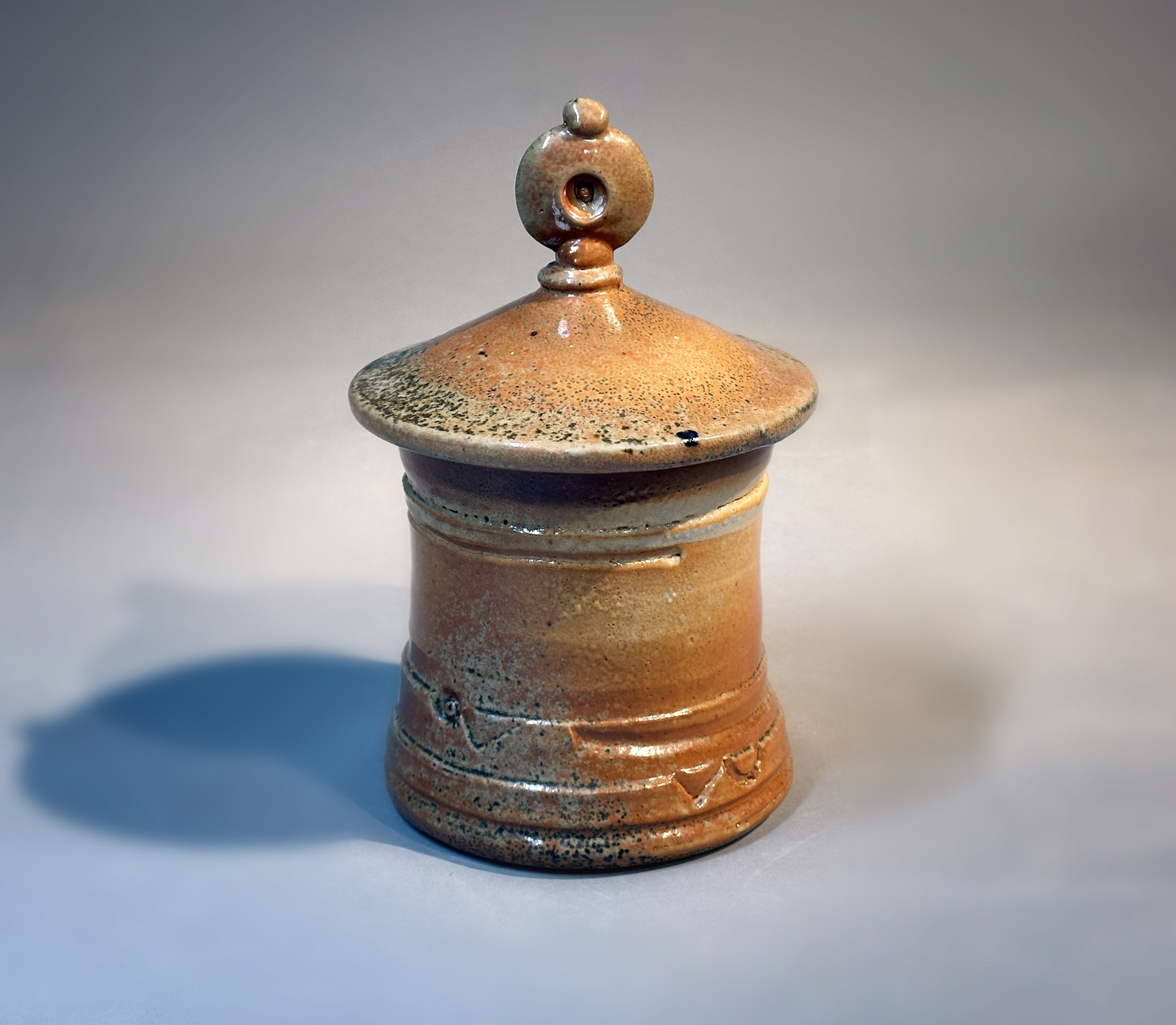 Small Lidded Jar by Don Sprague