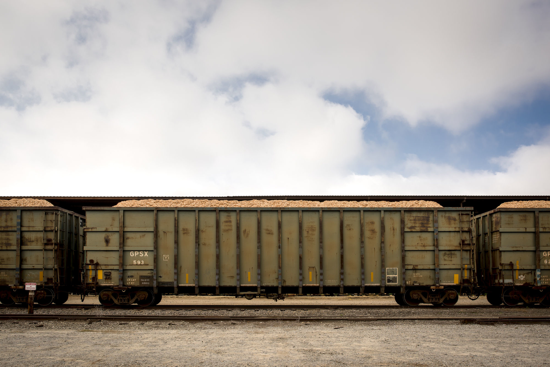 Train Cars, Allendale, SC by Forest McMullin
