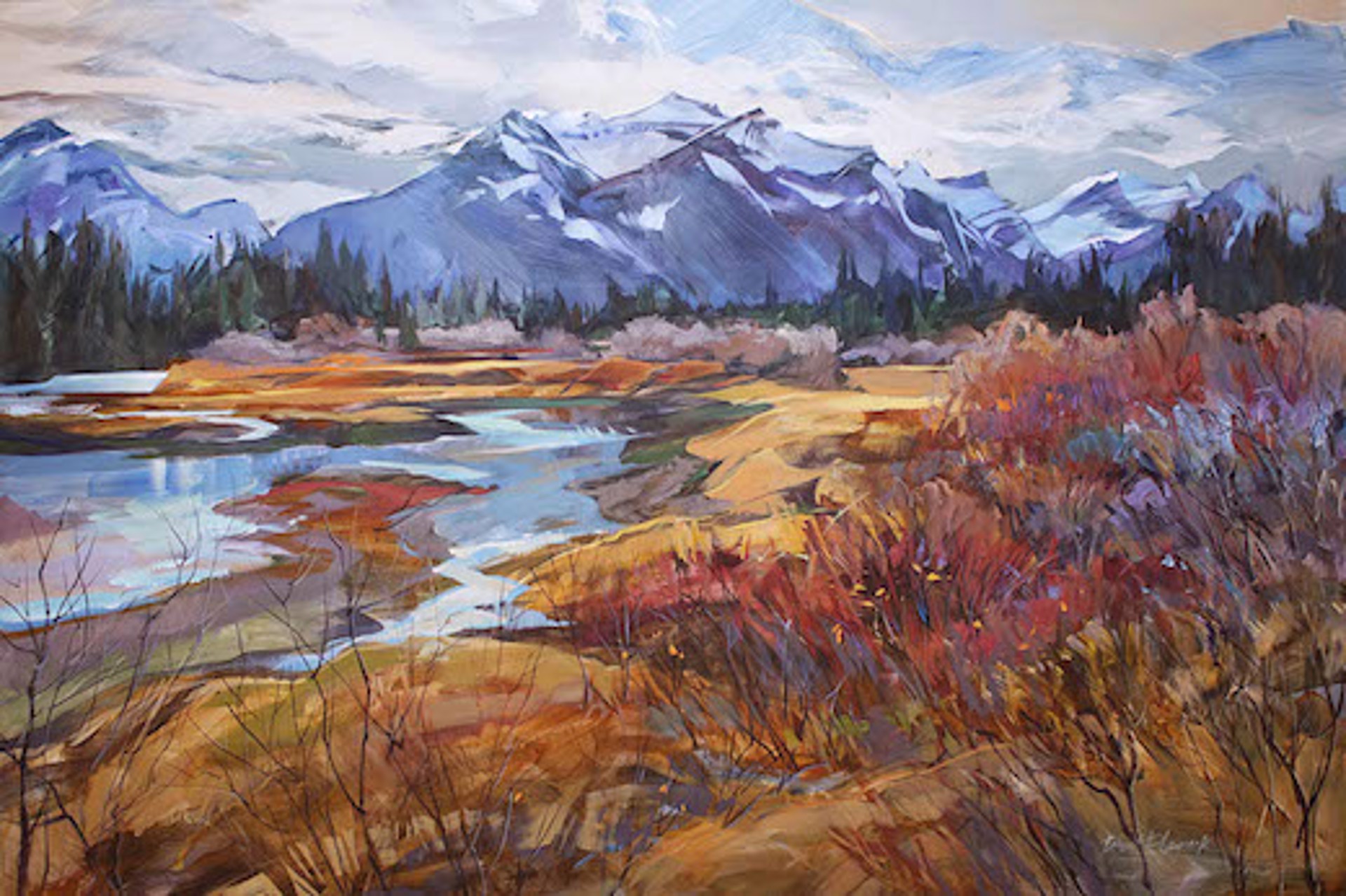 Bow Valley Fall by Brent Laycock
