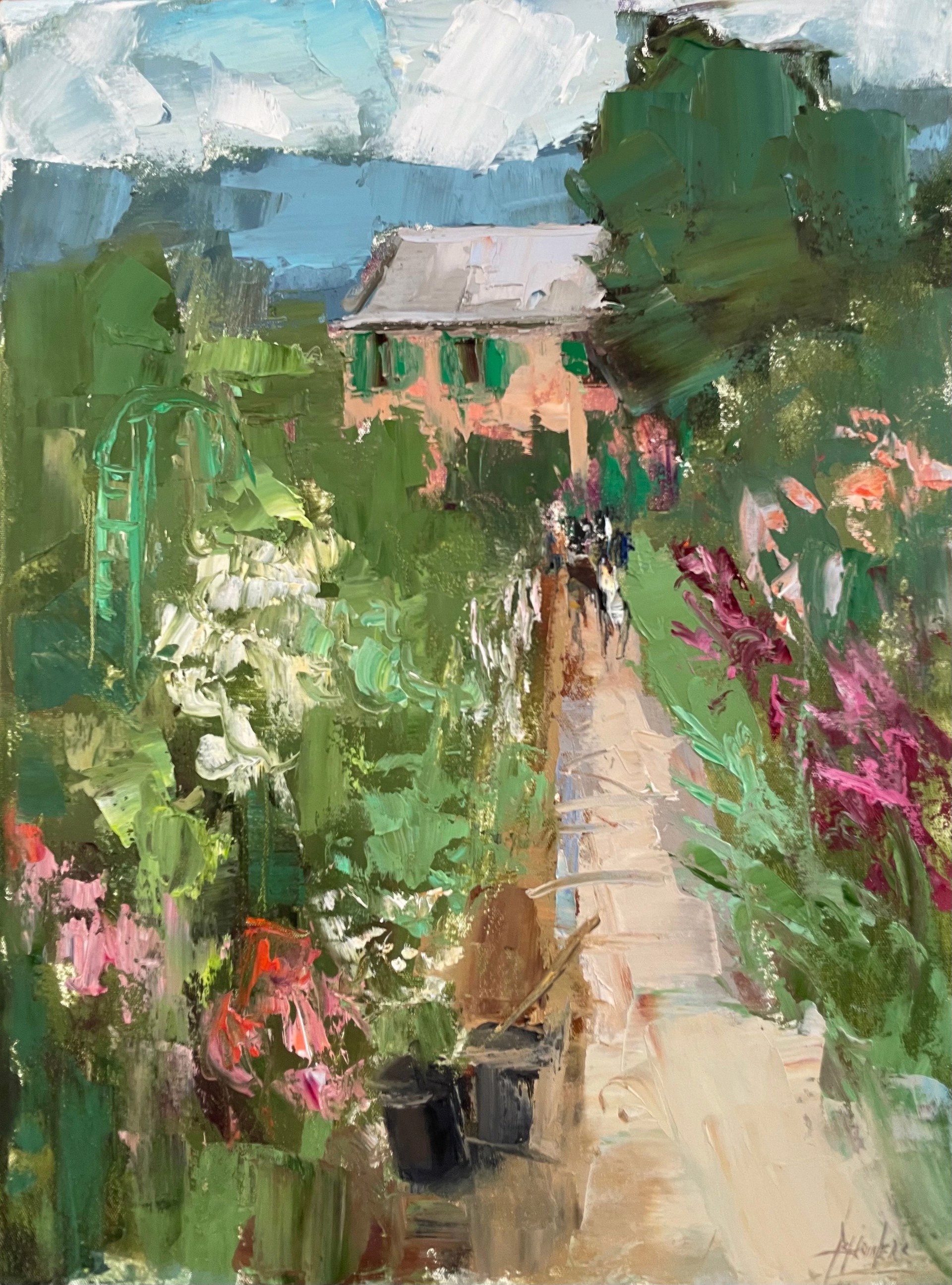 Monet’s House {SOLD} by Barbara Flowers