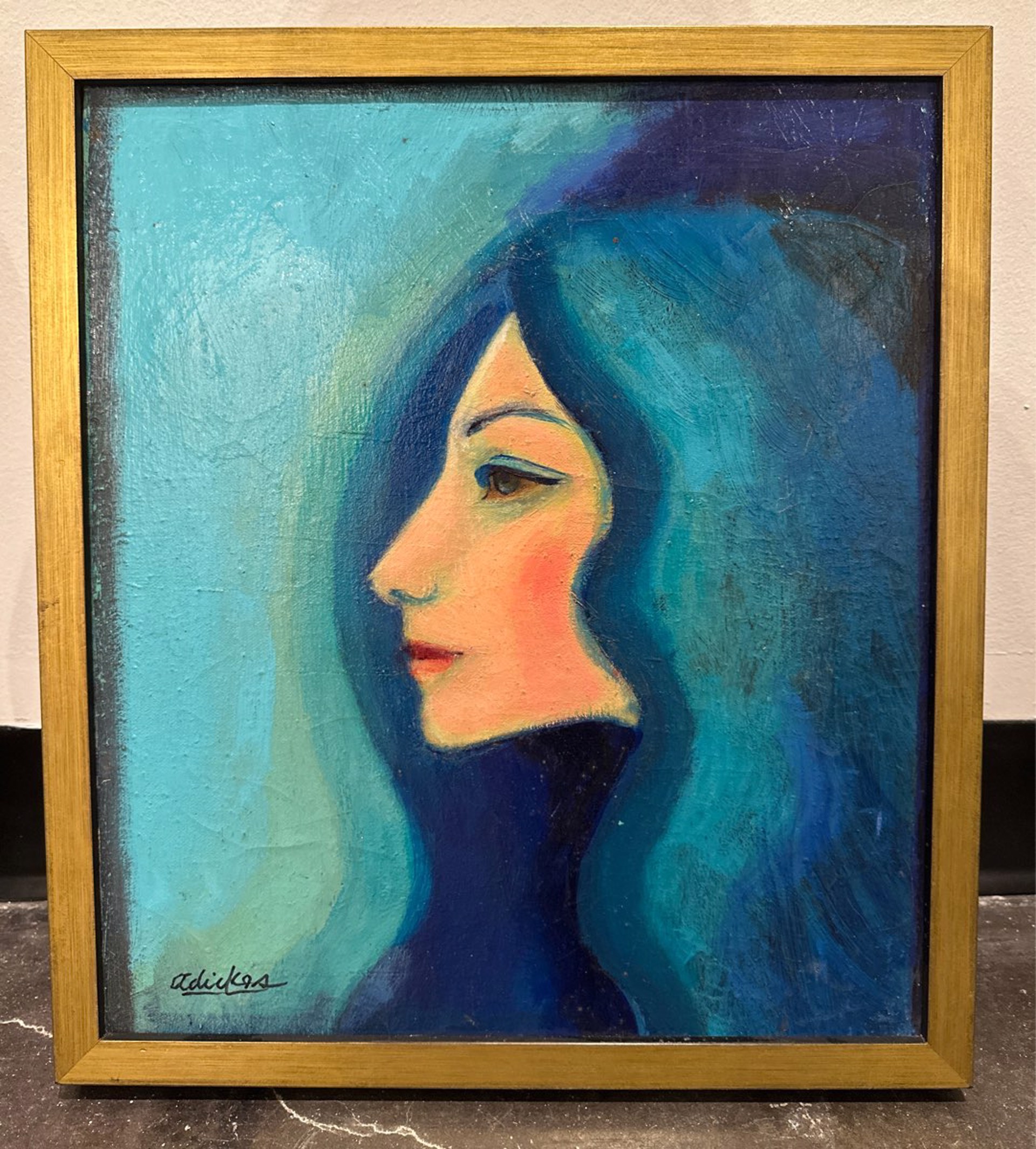 Blue Lady by David Adickes