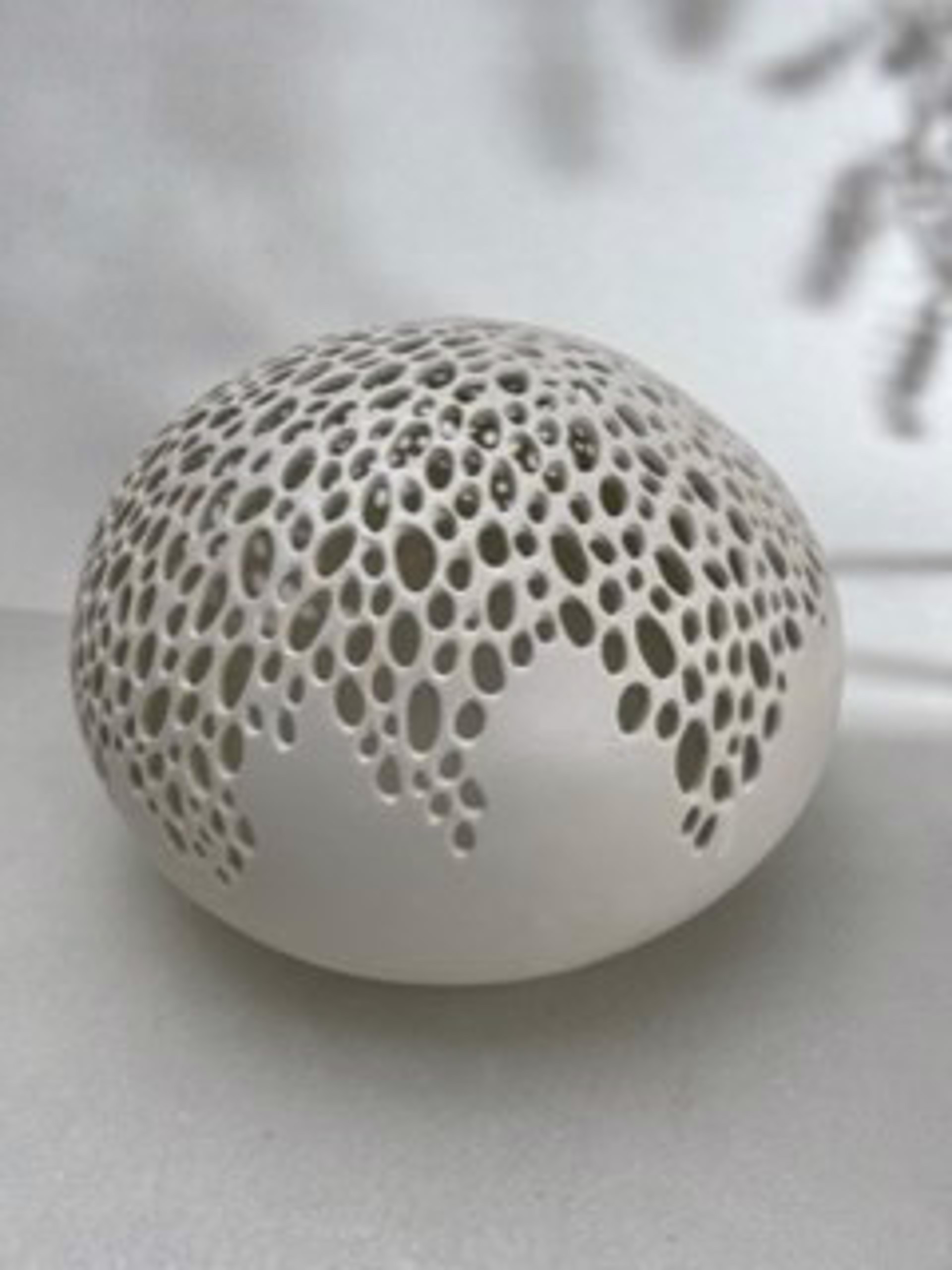 Pierced Bubble Vase by Kate Tremel