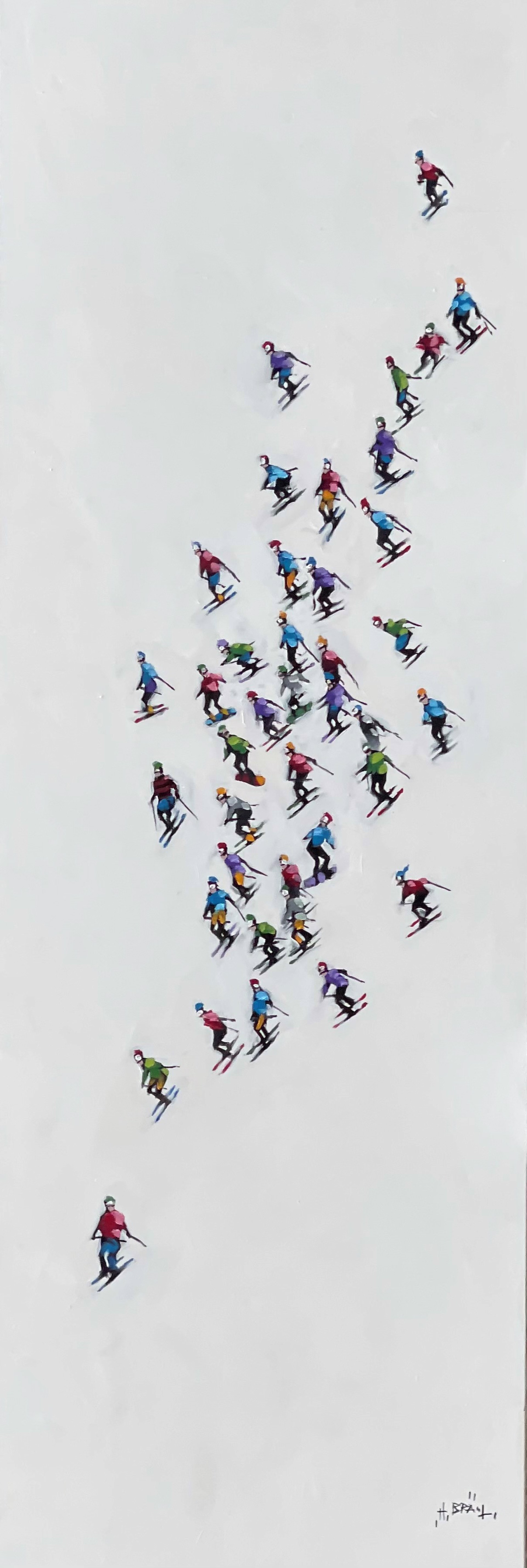 Skiers 189778 by Harold Braul