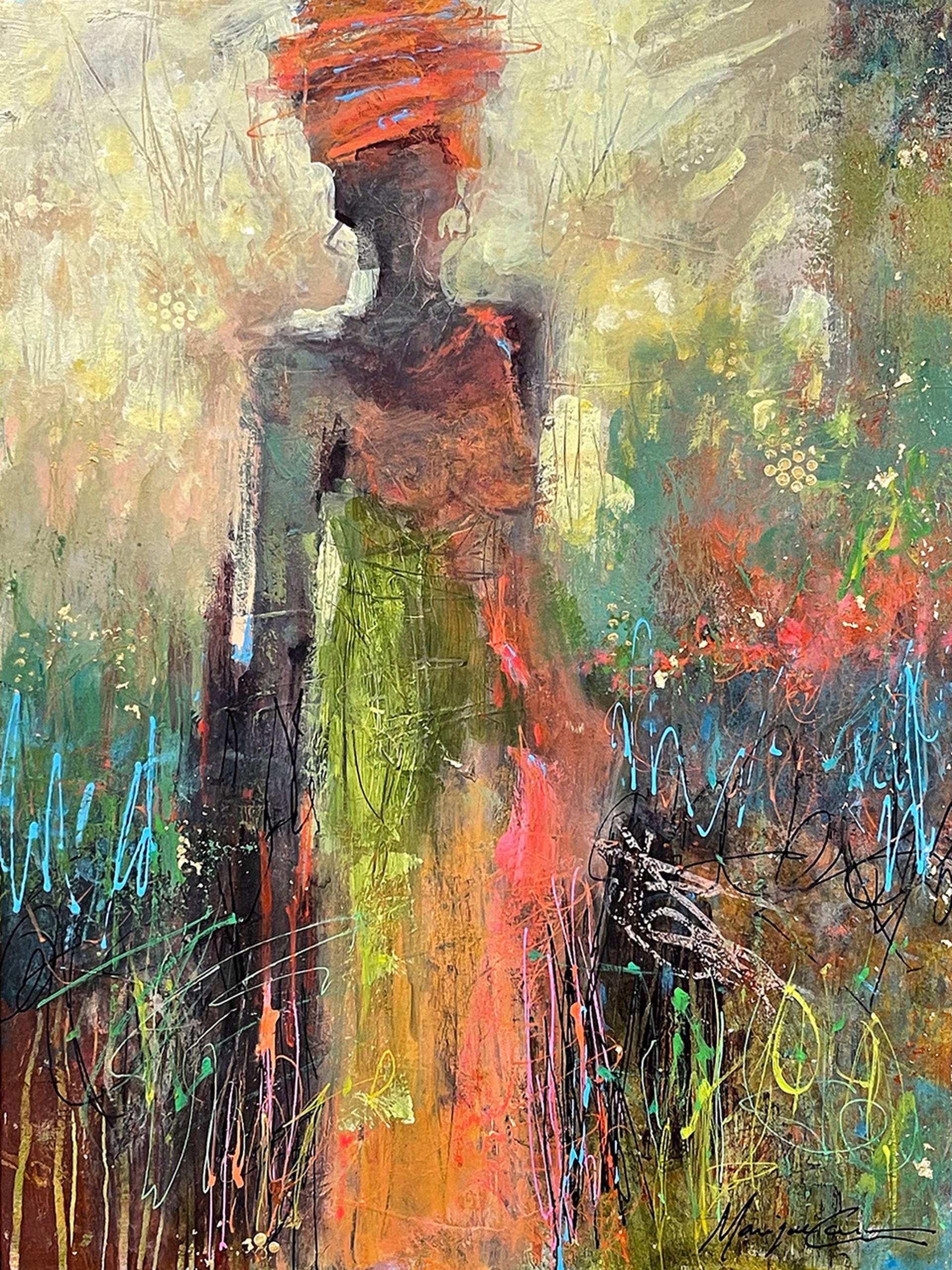 The African Lady by Monique Carr