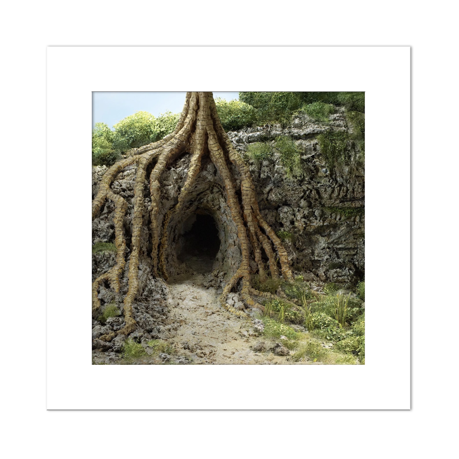 Strangler Fig Cave by Stephen Dorsett