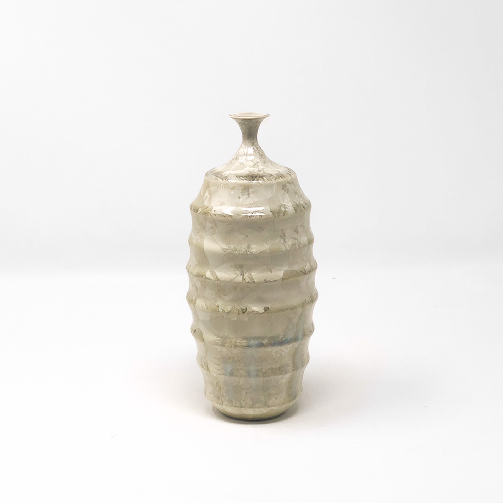 Cream Vase IX by Jim Keffer