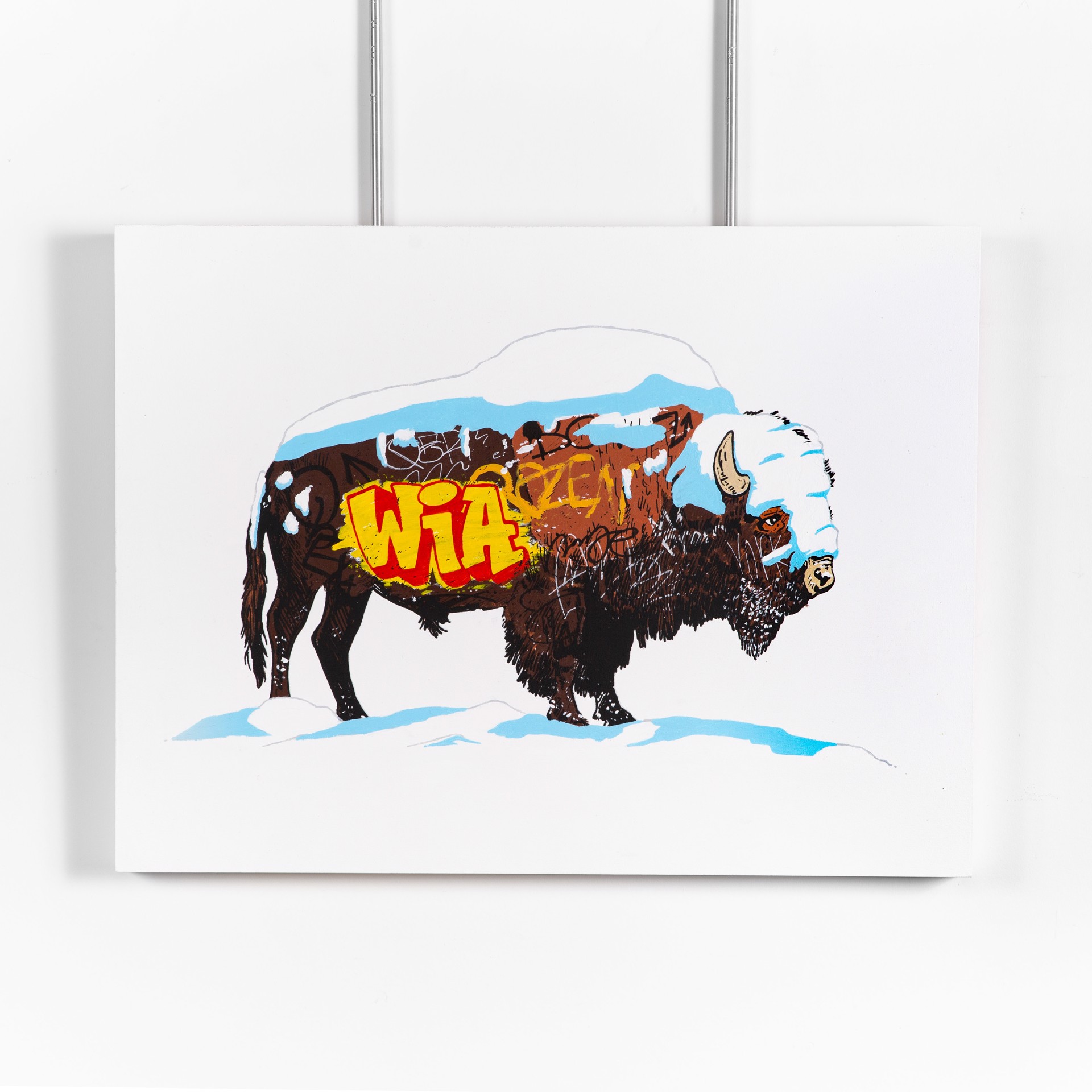 Graffiti Buffalo (WIA Winter 2) by Whatisadam