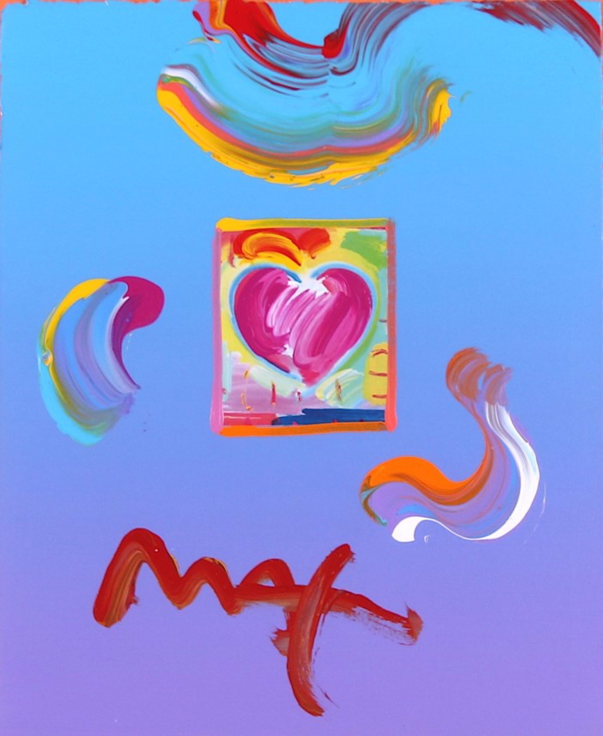 Heart Series by Peter Max