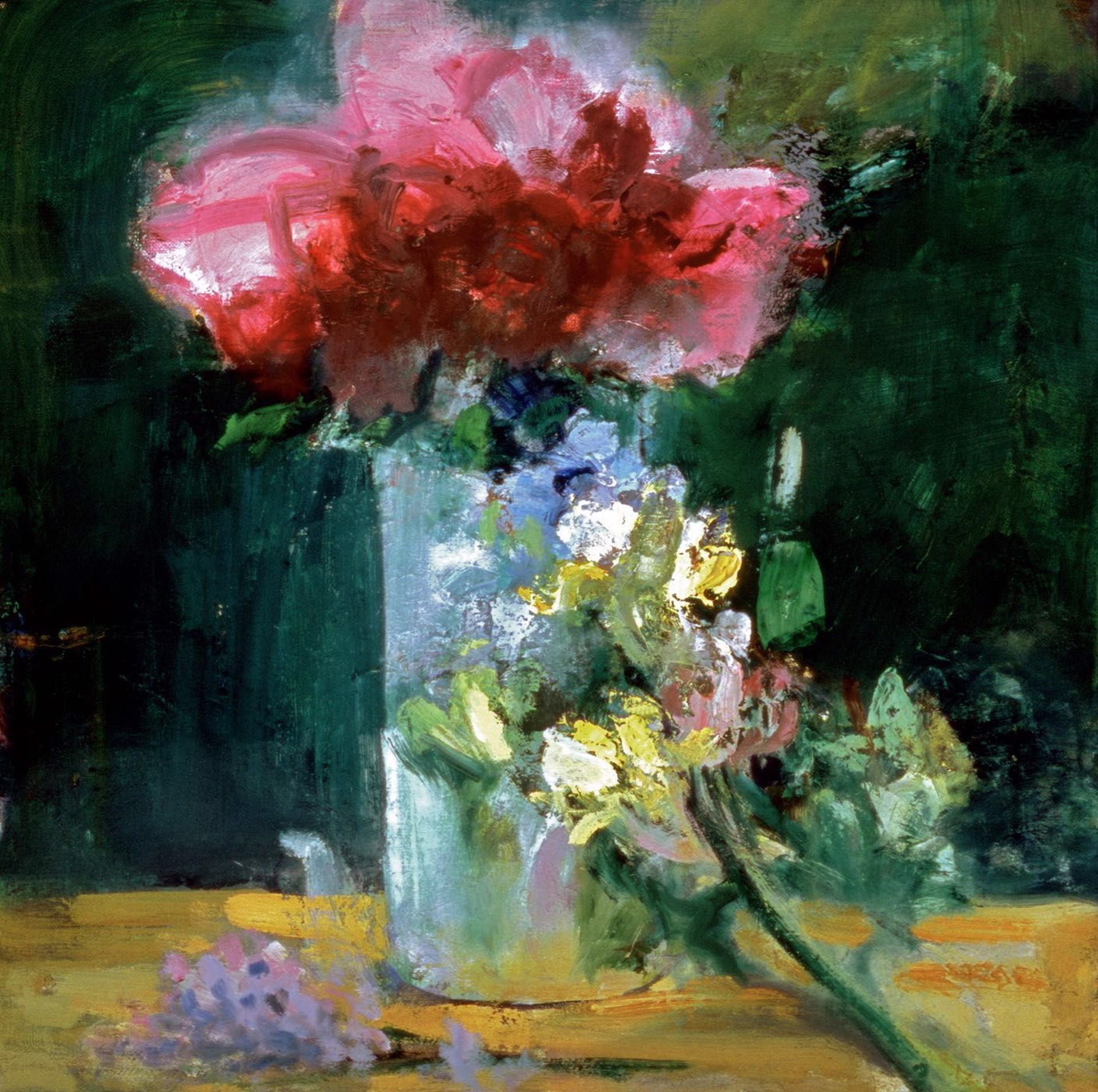 Flowers II (Chardin) by Donald Beal
