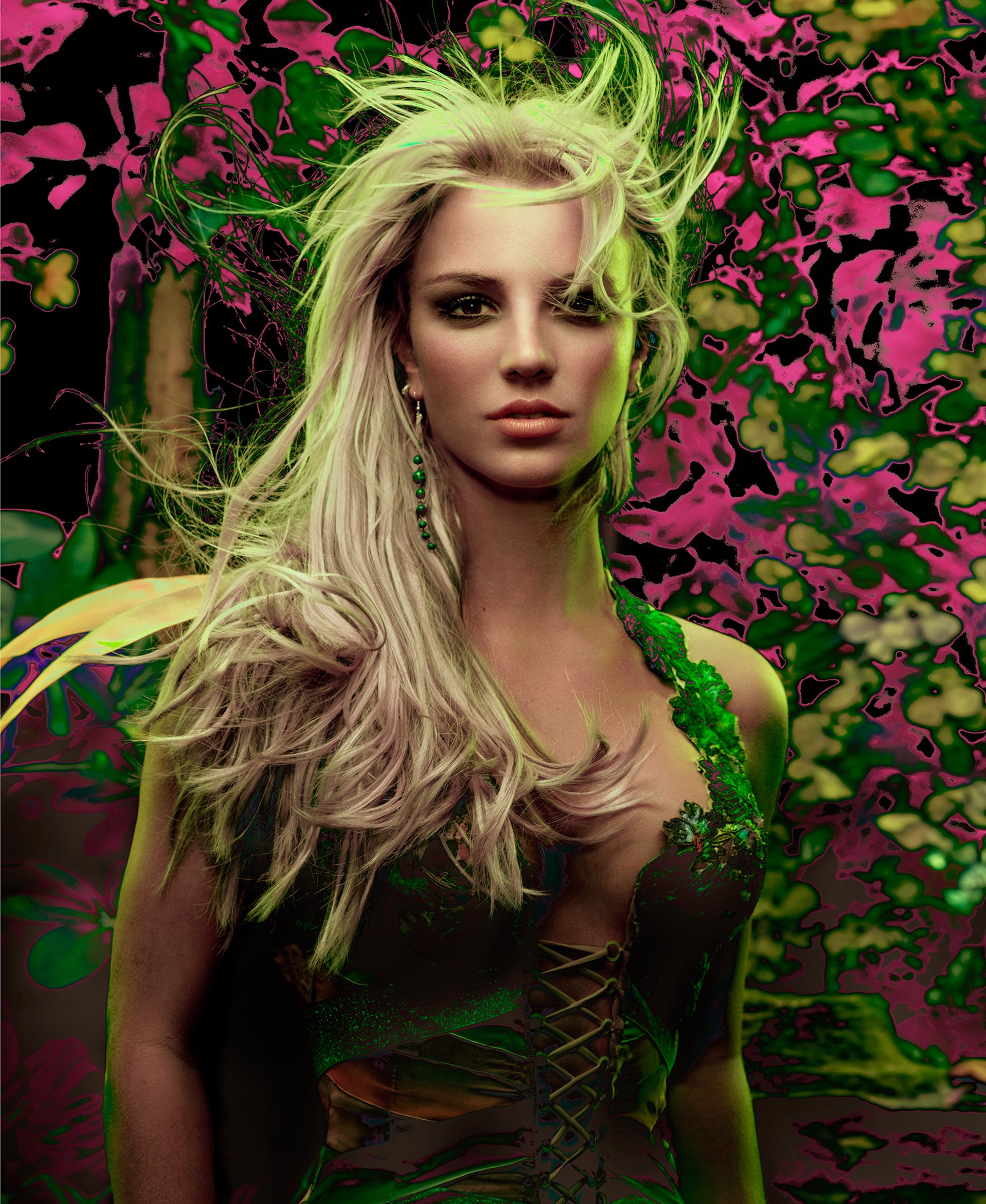 Britney, The Forest LARGE by Markus Klinko