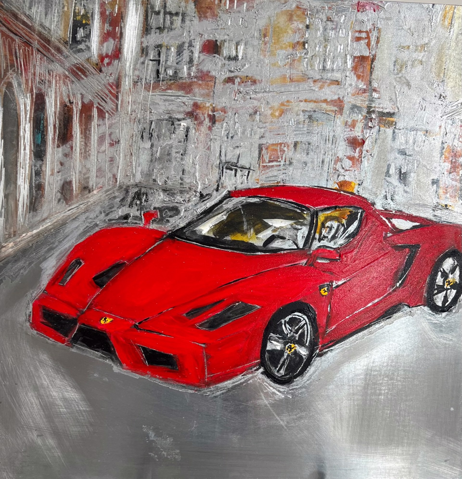 Enzo Ferrari by Ana Guzman