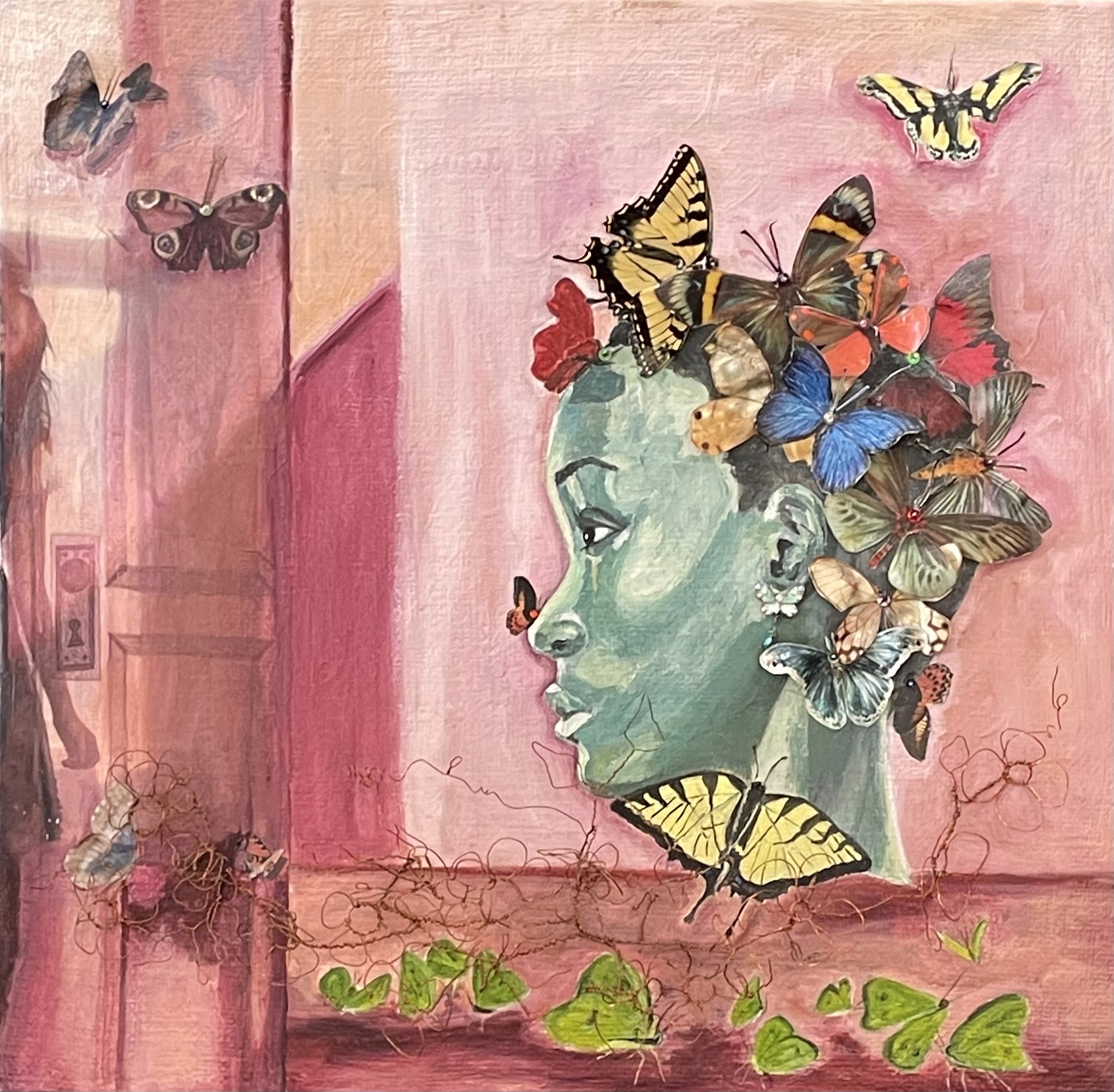 Conference of Butterflies by Ila Hallmark