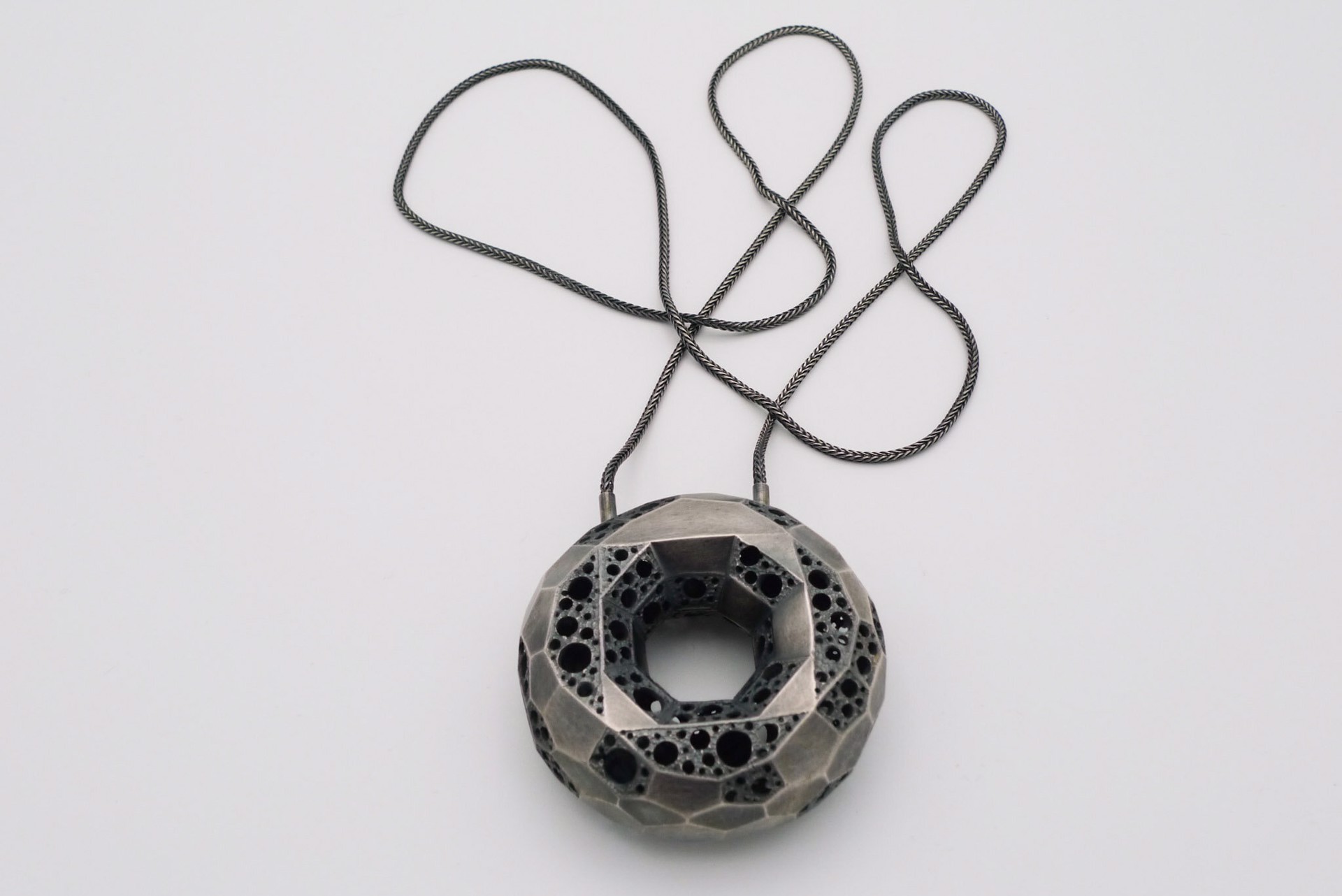 Facet Necklace #19 by Lisa Gralnick