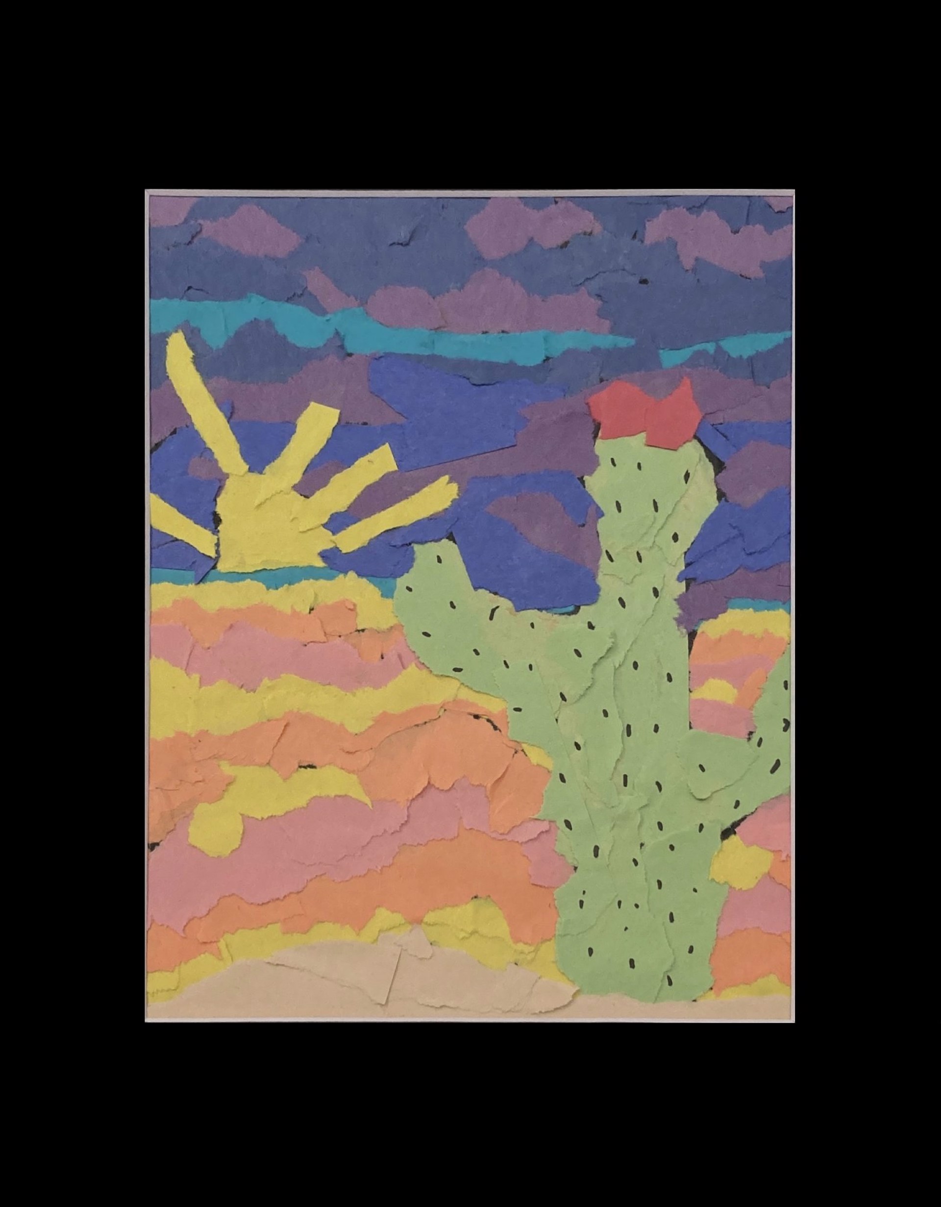 Cactus Collage by Autism Academy