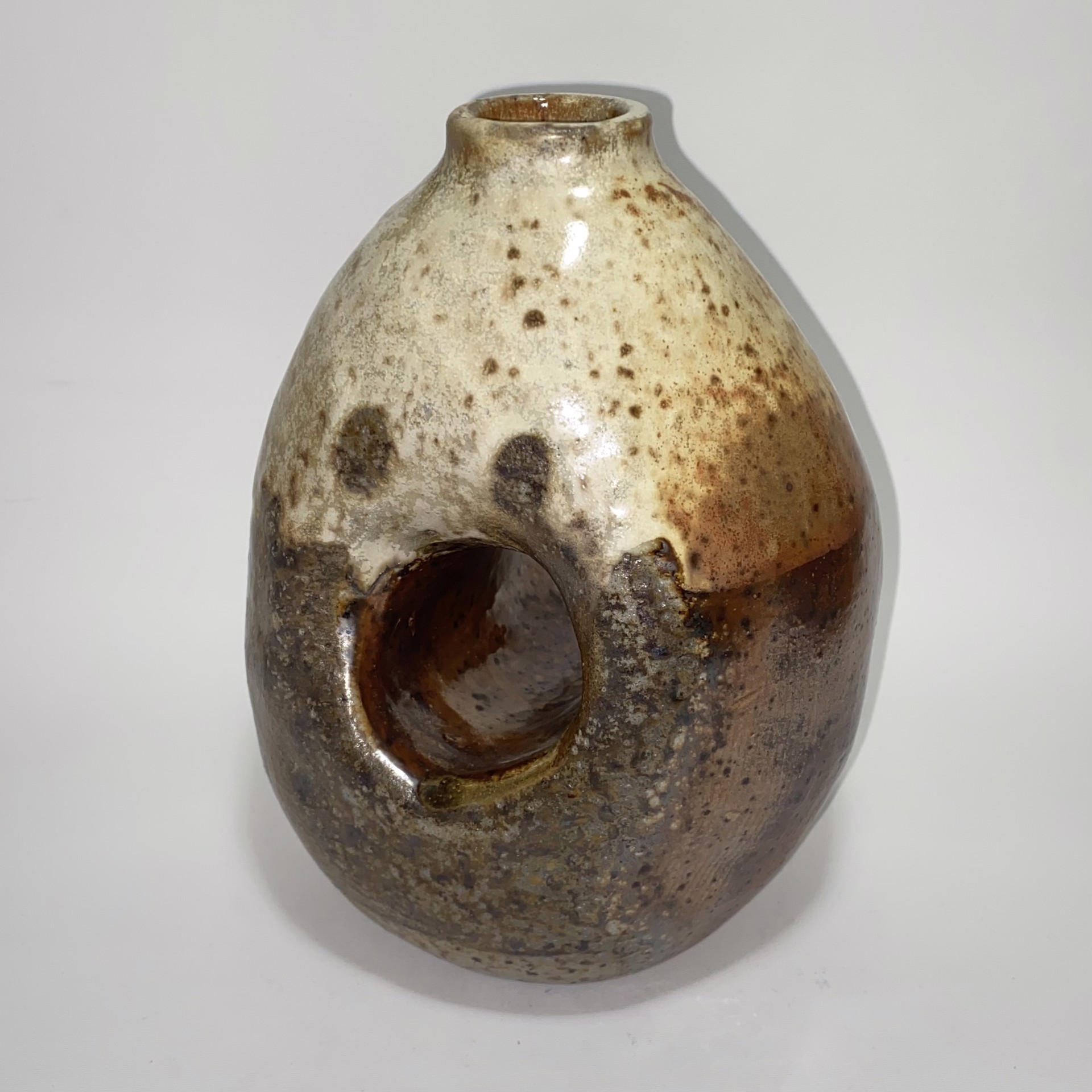 Wood-Fired Lacuna Pot 2 by Mary Delmege