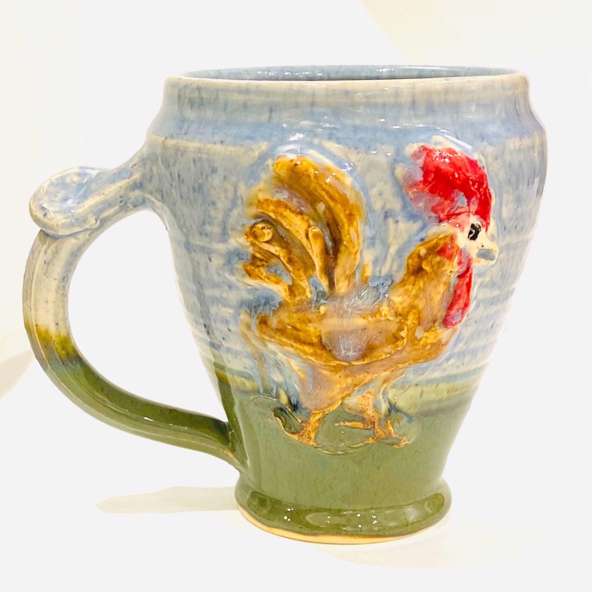 KK22-73 Chicken Mug by Kate Krause